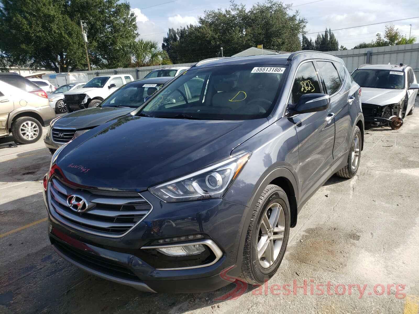 5NMZU3LBXJH075879 2018 HYUNDAI SANTA FE