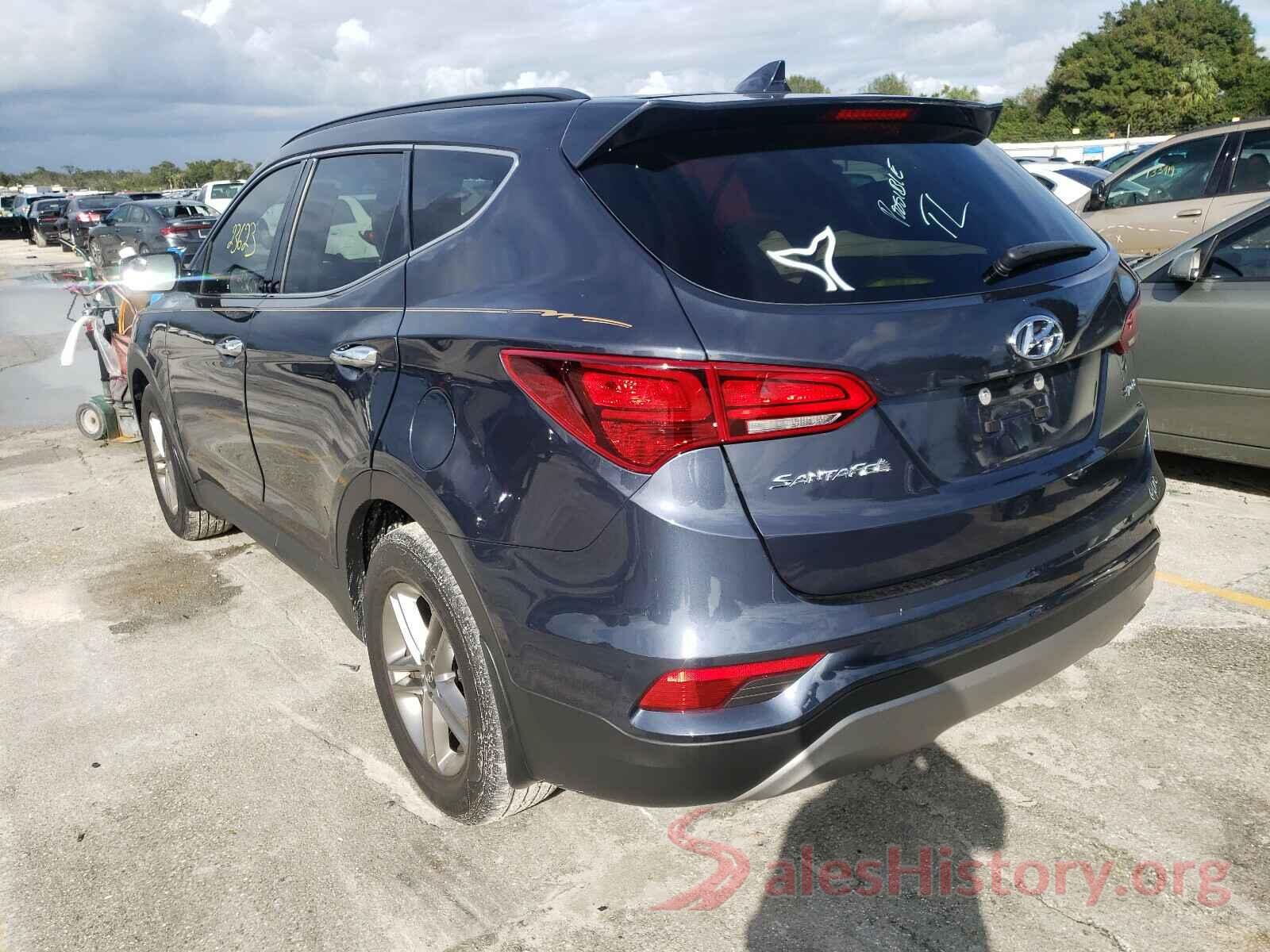 5NMZU3LBXJH075879 2018 HYUNDAI SANTA FE