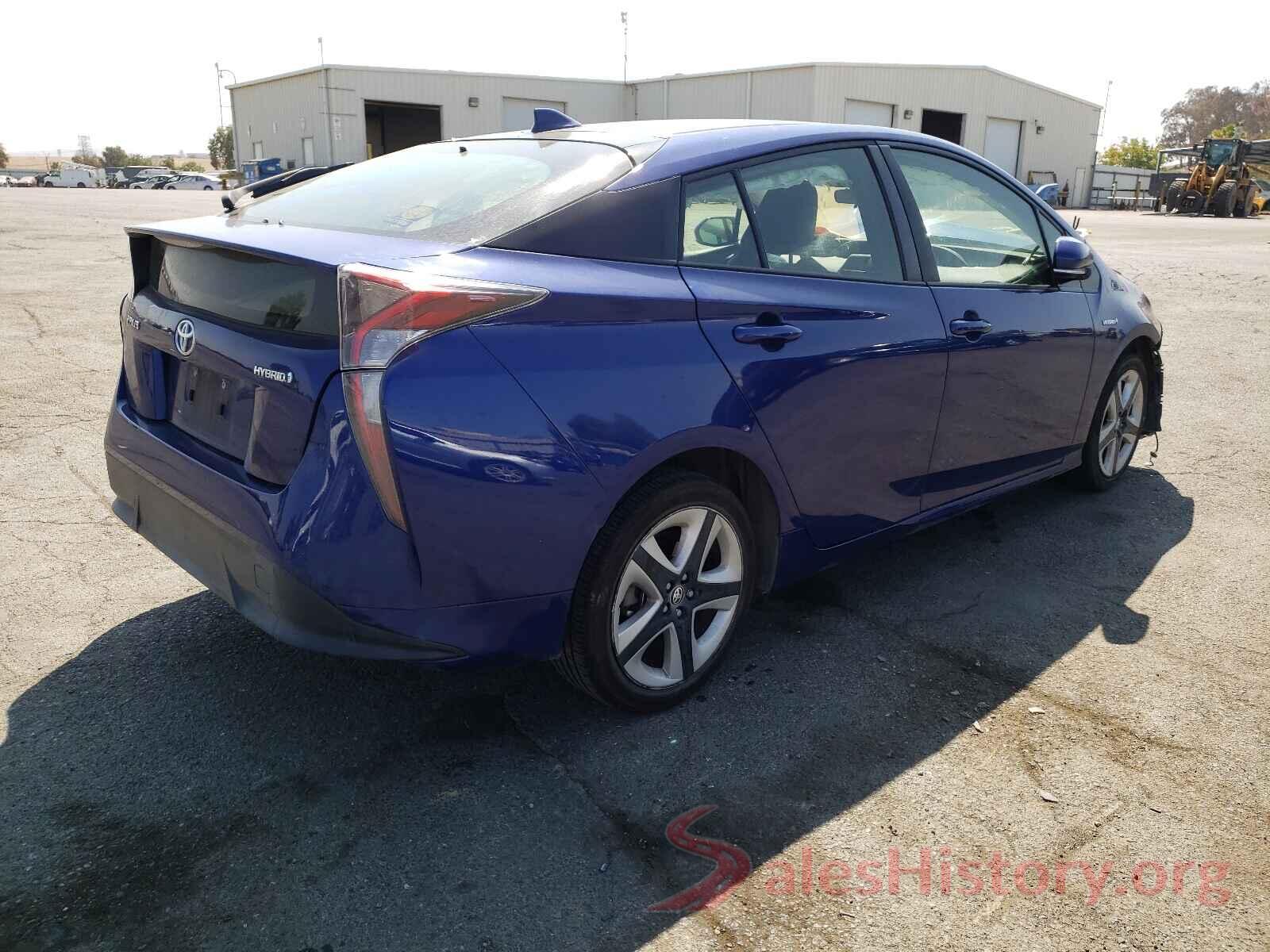 JTDKARFUXG3503385 2016 TOYOTA PRIUS