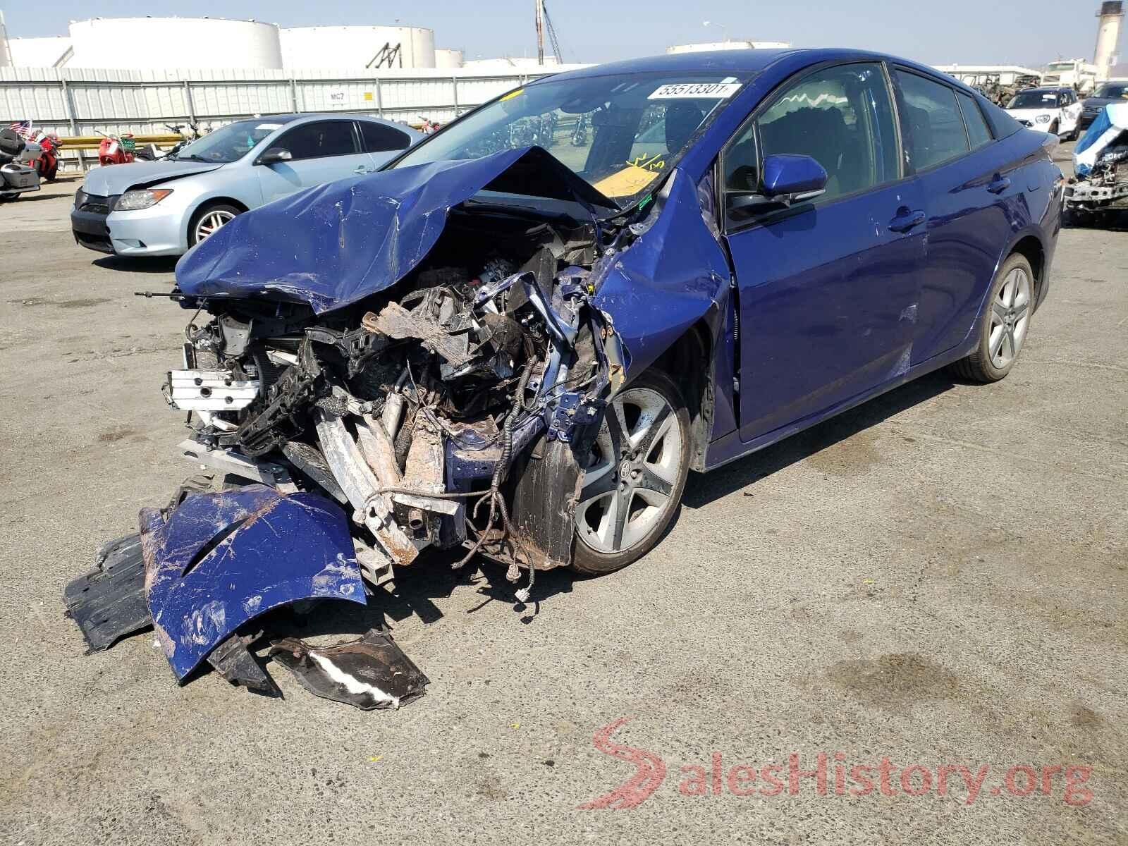 JTDKARFUXG3503385 2016 TOYOTA PRIUS