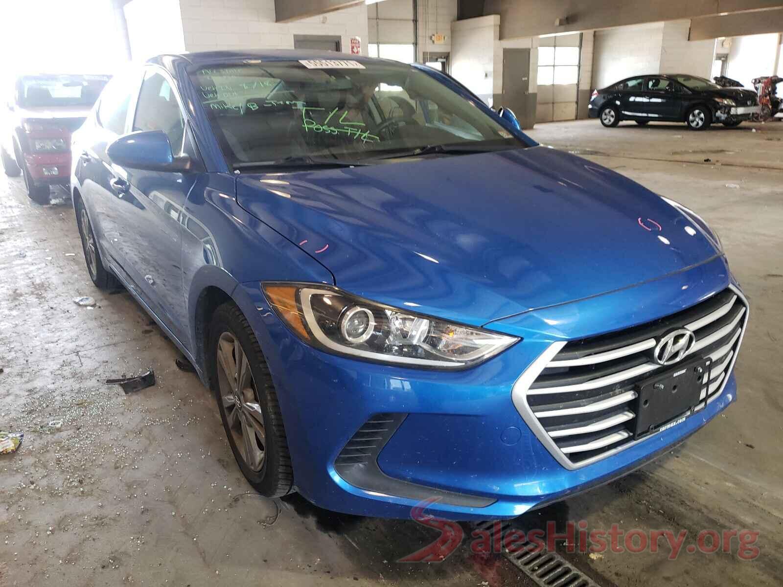 KMHD84LF8HU190969 2017 HYUNDAI ELANTRA