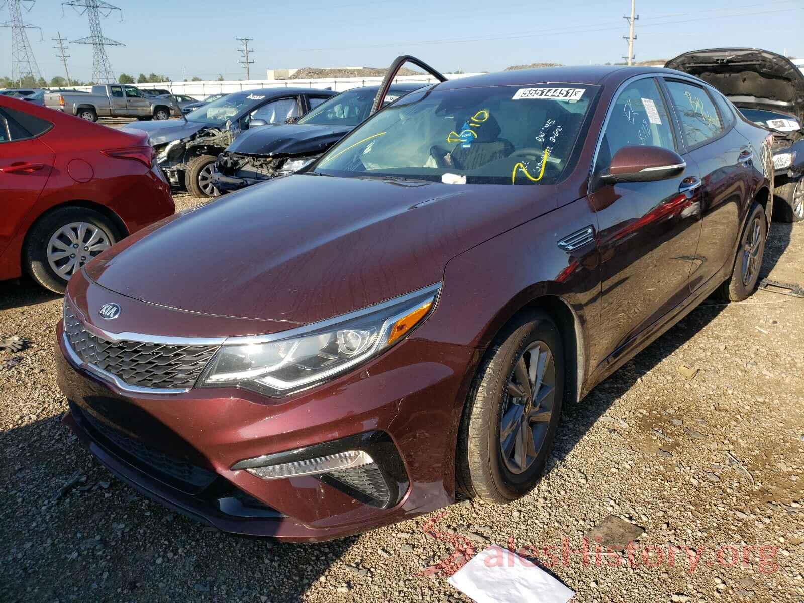 5XXGT4L34LG406126 2020 KIA OPTIMA