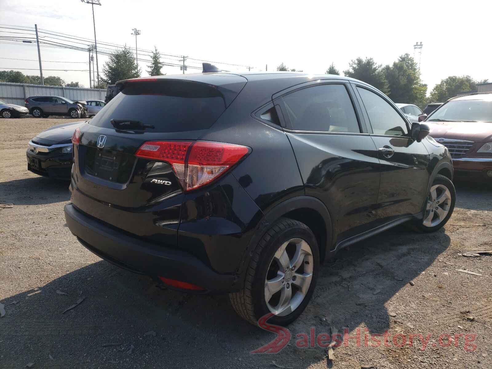 3CZRU6H54GM723446 2016 HONDA HR-V