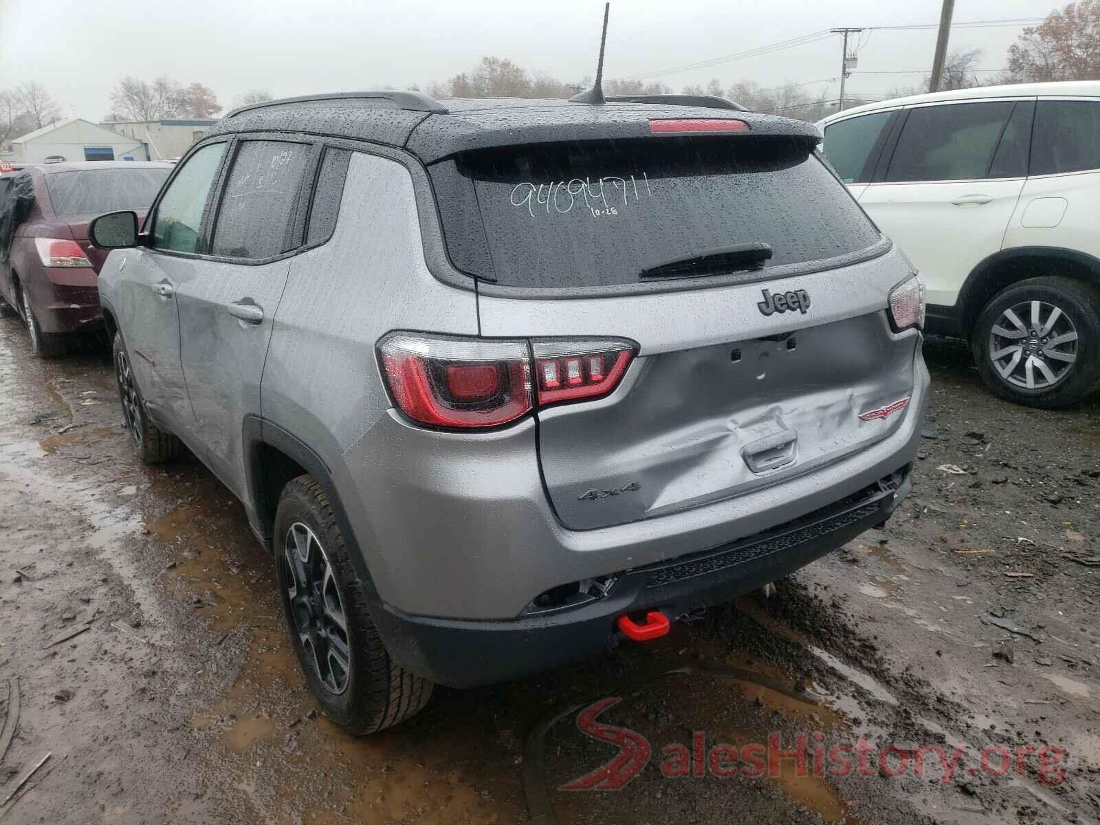 3C4NJDDB0LT184756 2020 JEEP COMPASS