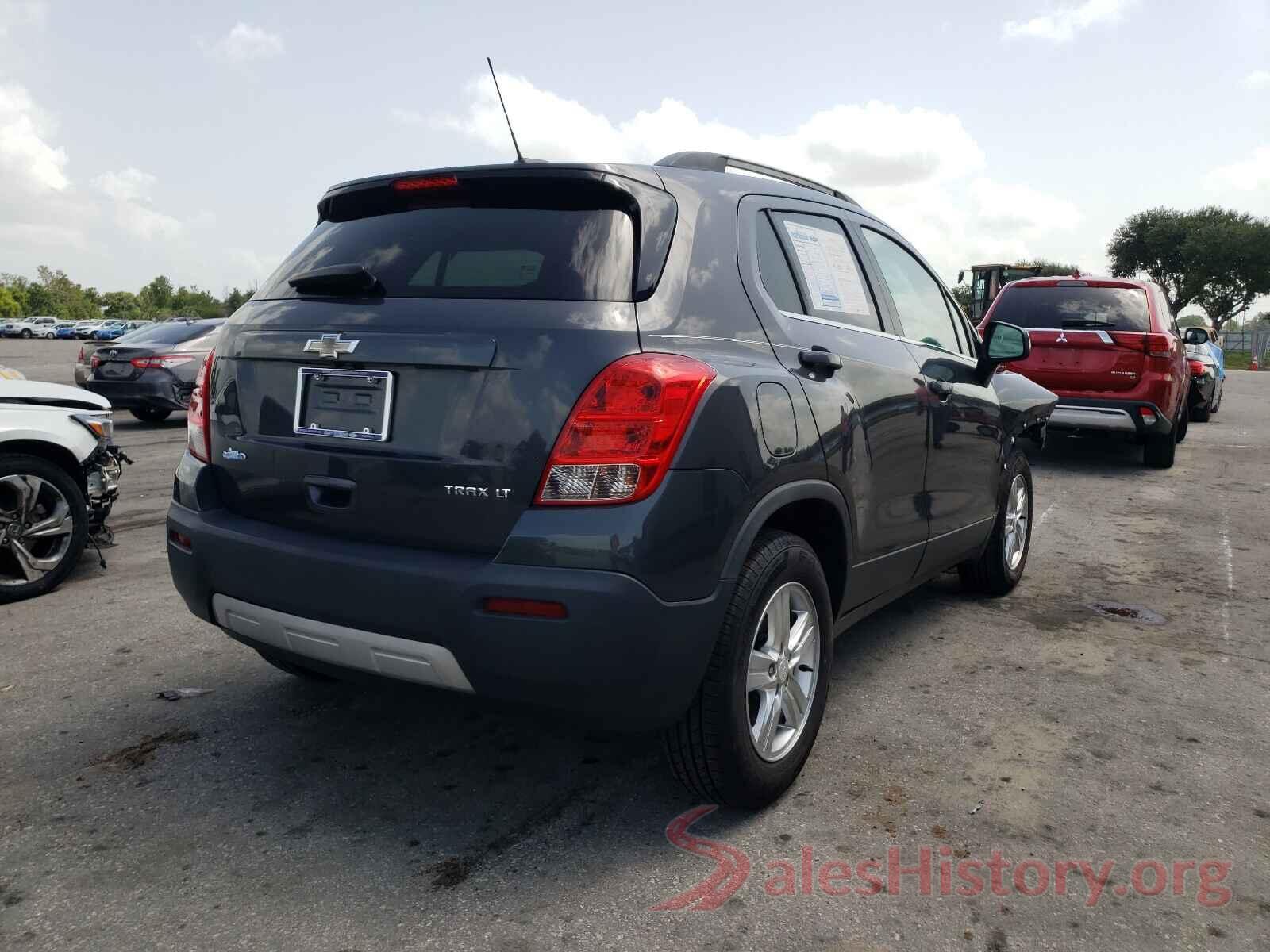 3GNCJLSB0GL180921 2016 CHEVROLET TRAX