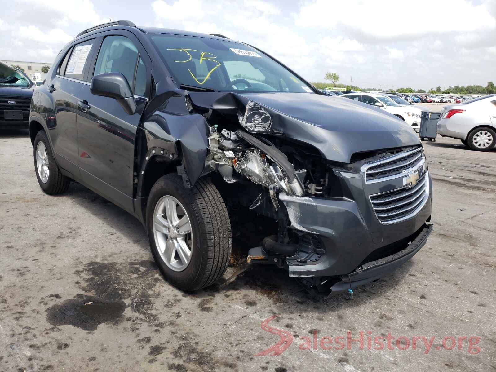 3GNCJLSB0GL180921 2016 CHEVROLET TRAX