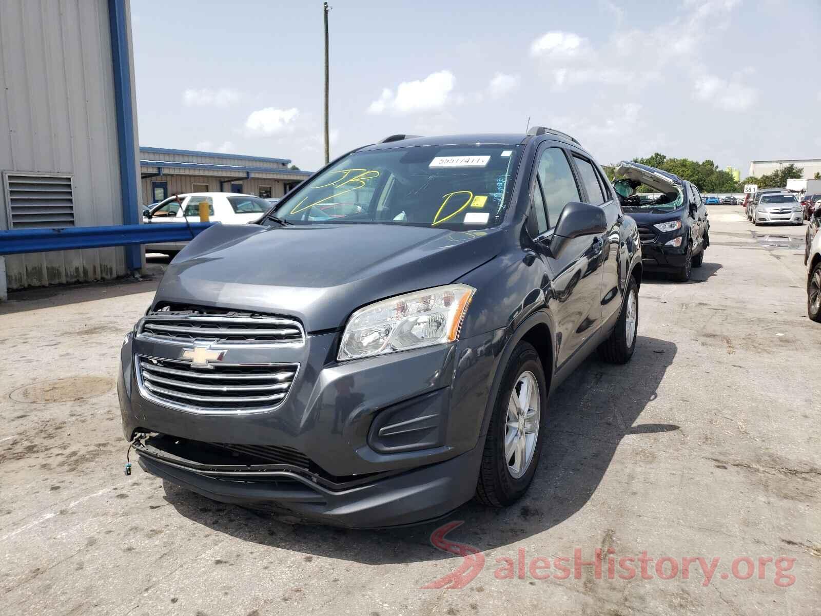 3GNCJLSB0GL180921 2016 CHEVROLET TRAX