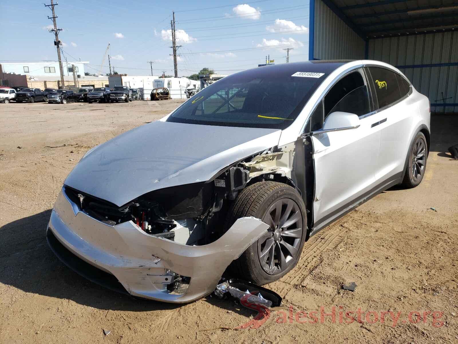 5YJXCAE26JF123083 2018 TESLA MODEL X