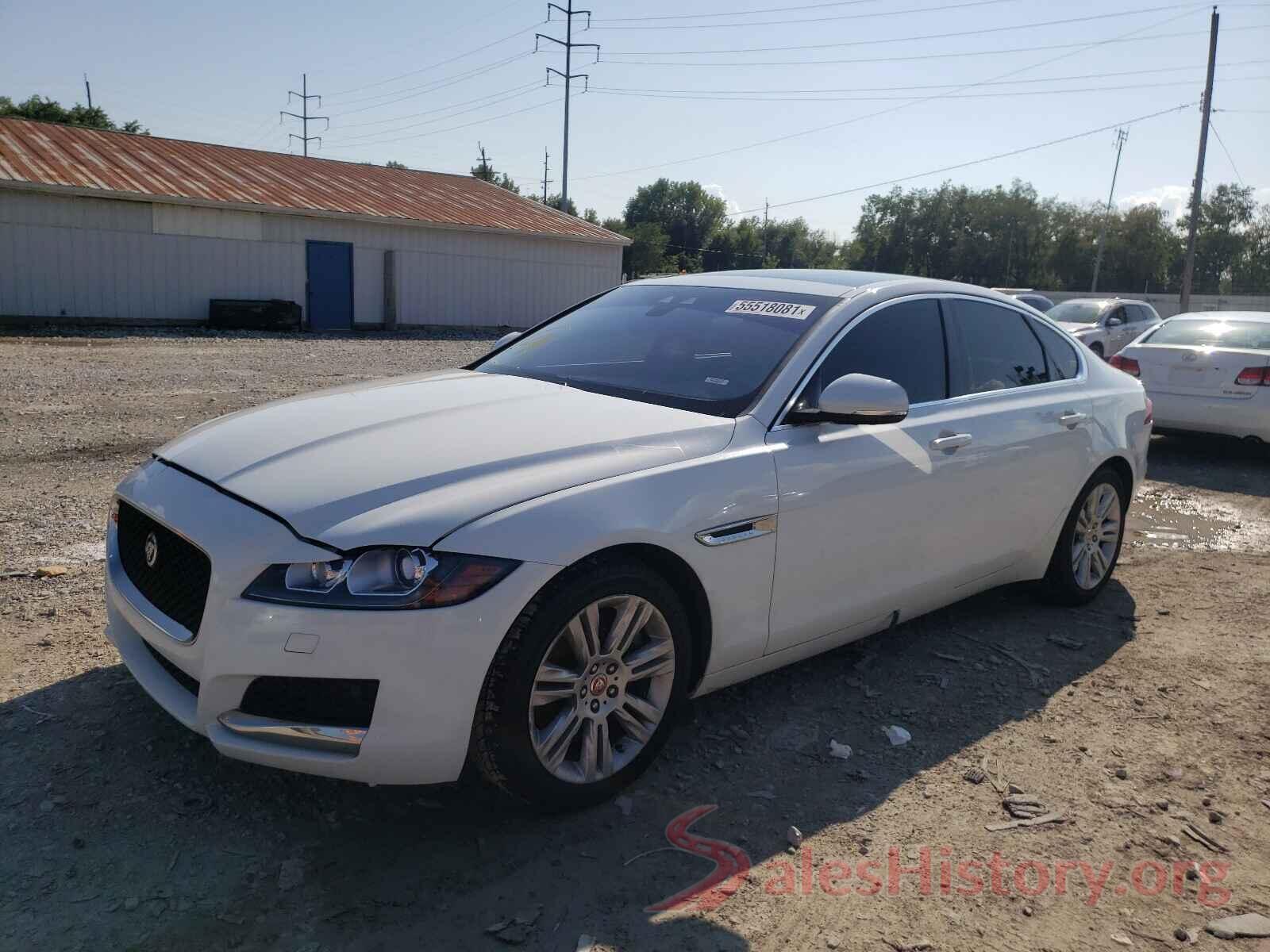 SAJBJ4BV4HCY40638 2017 JAGUAR XF