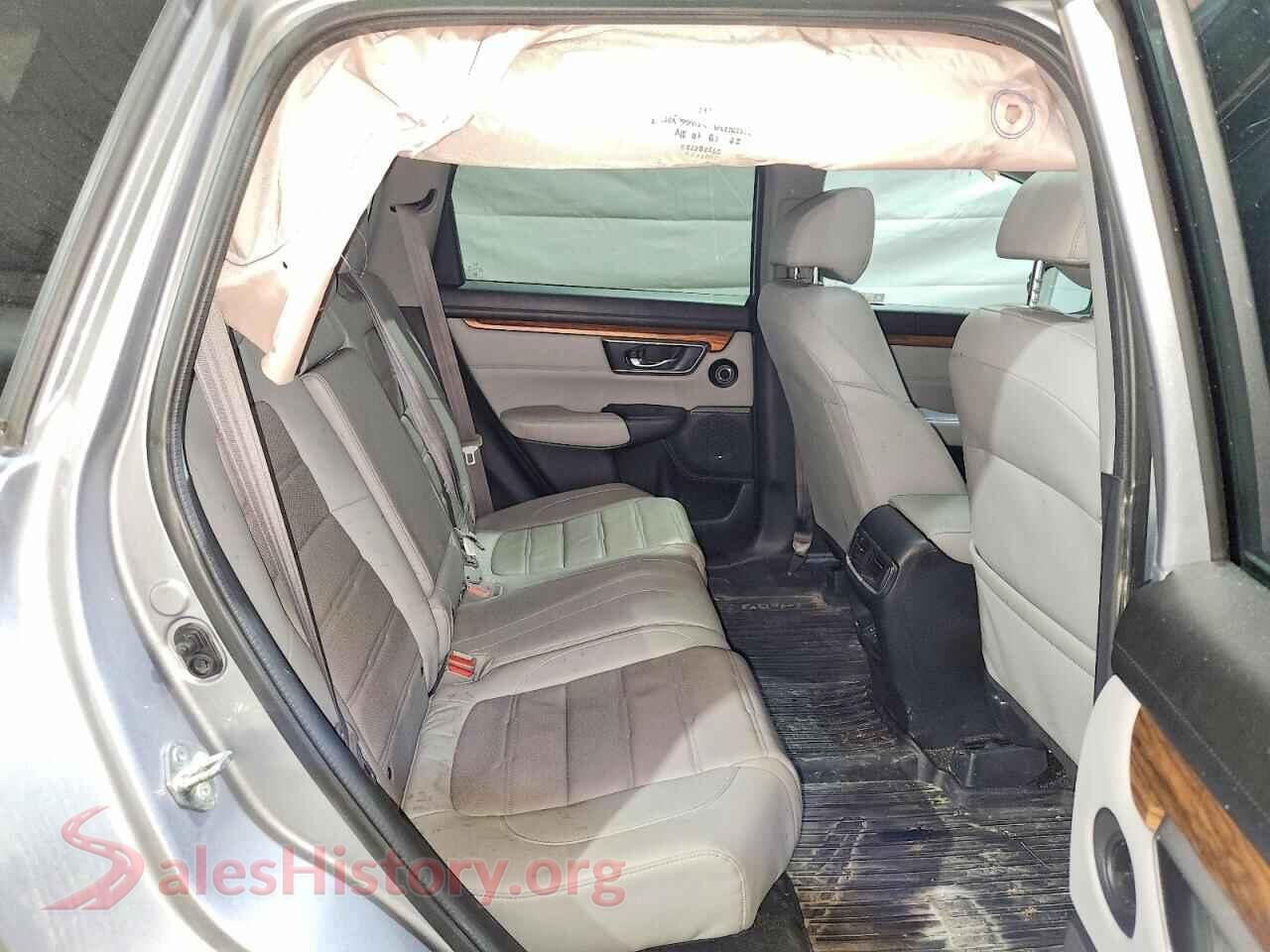 2018 HONDA CRV VIN 7FARW2H90JE099656, VIN plate