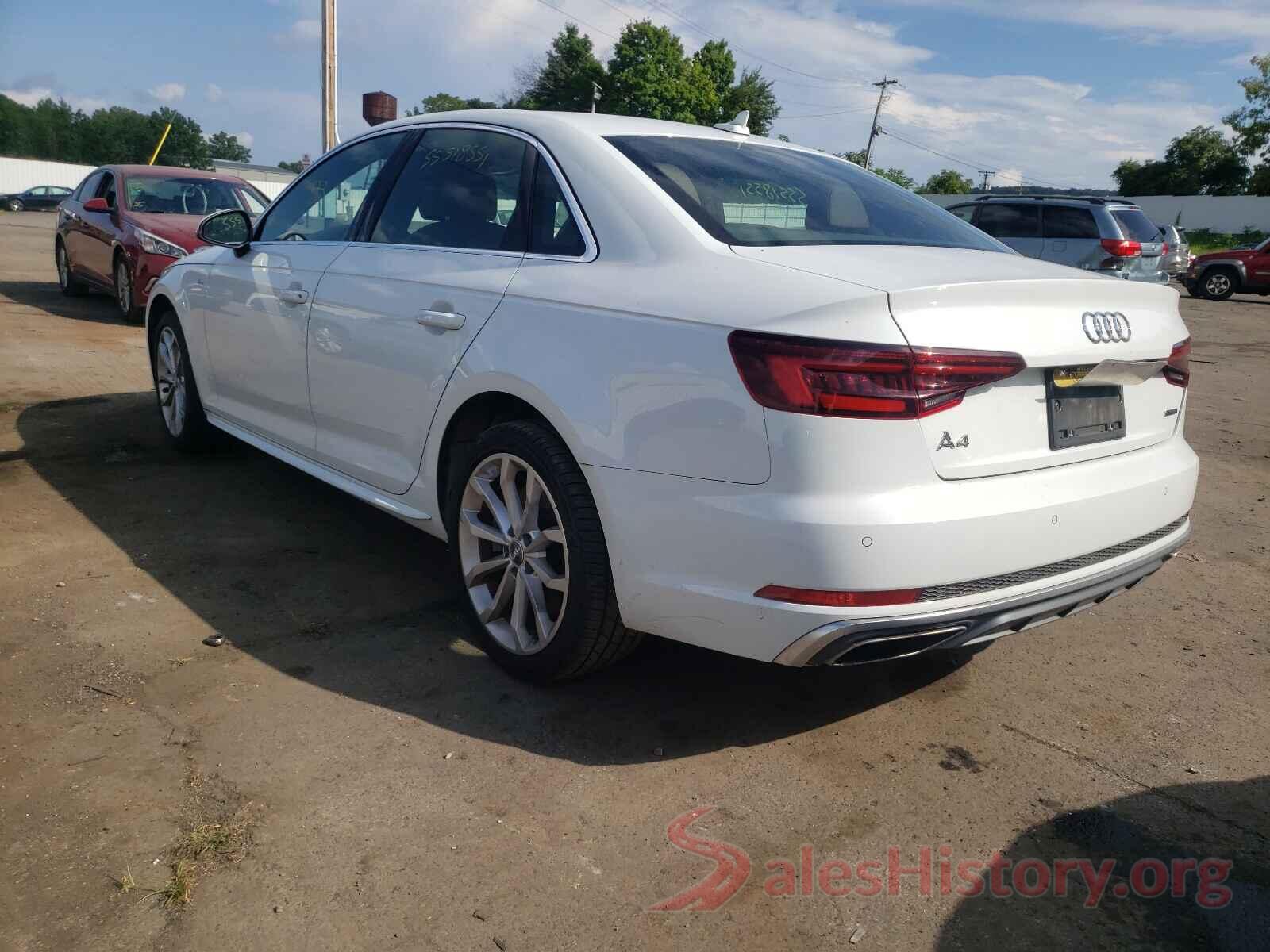 WAUENAF47KN012172 2019 AUDI A4