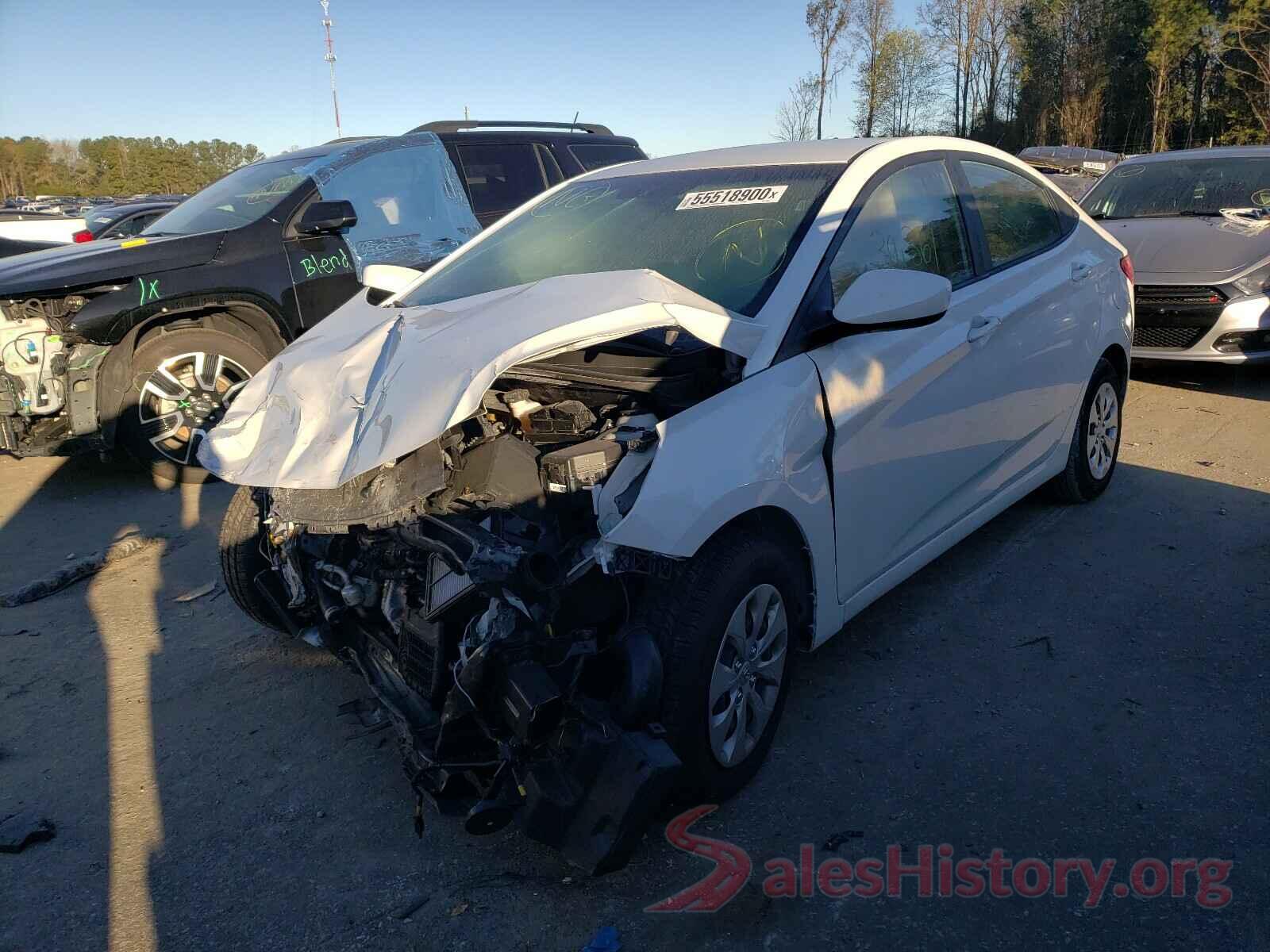 KMHCT4AE6HU365837 2017 HYUNDAI ACCENT