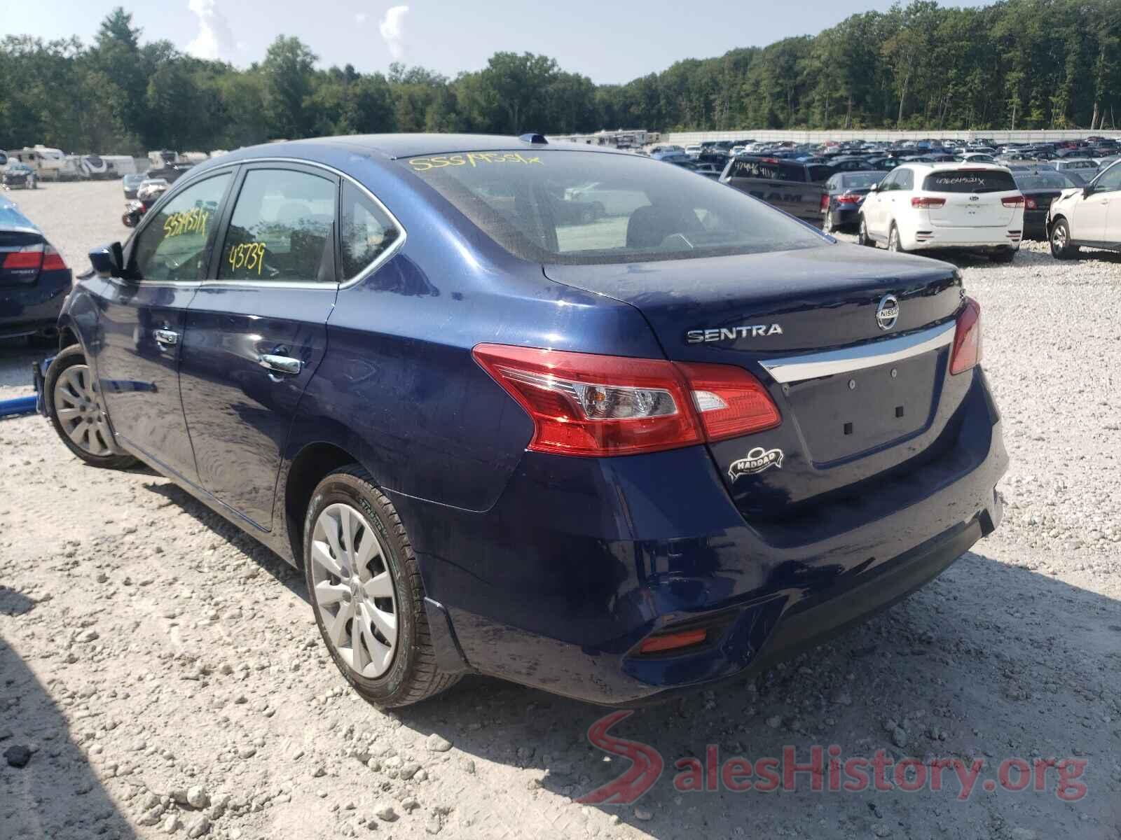 3N1AB7AP3HY205156 2017 NISSAN SENTRA