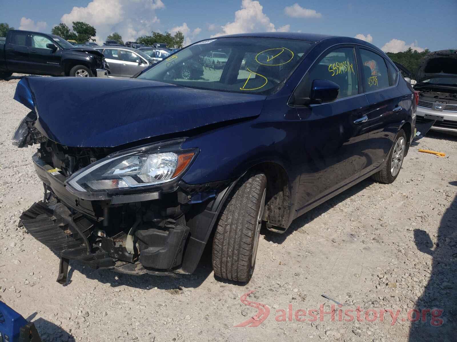 3N1AB7AP3HY205156 2017 NISSAN SENTRA