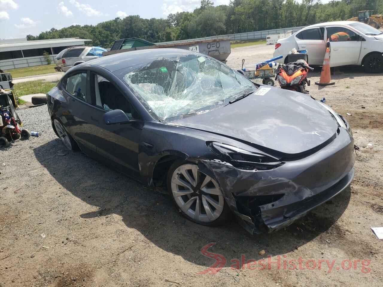 5YJ3E1EB6NF185131 2022 TESLA MODEL 3