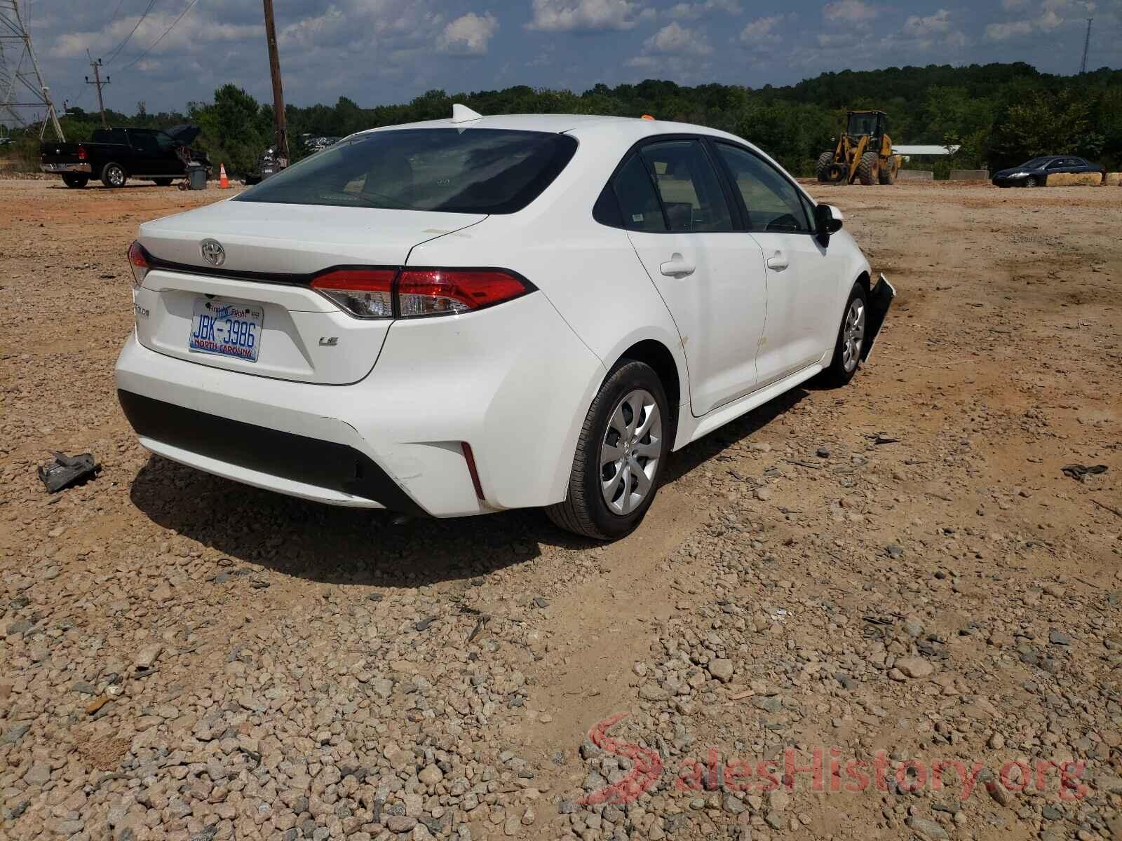 JTDEPRAE7LJ035861 2020 TOYOTA COROLLA