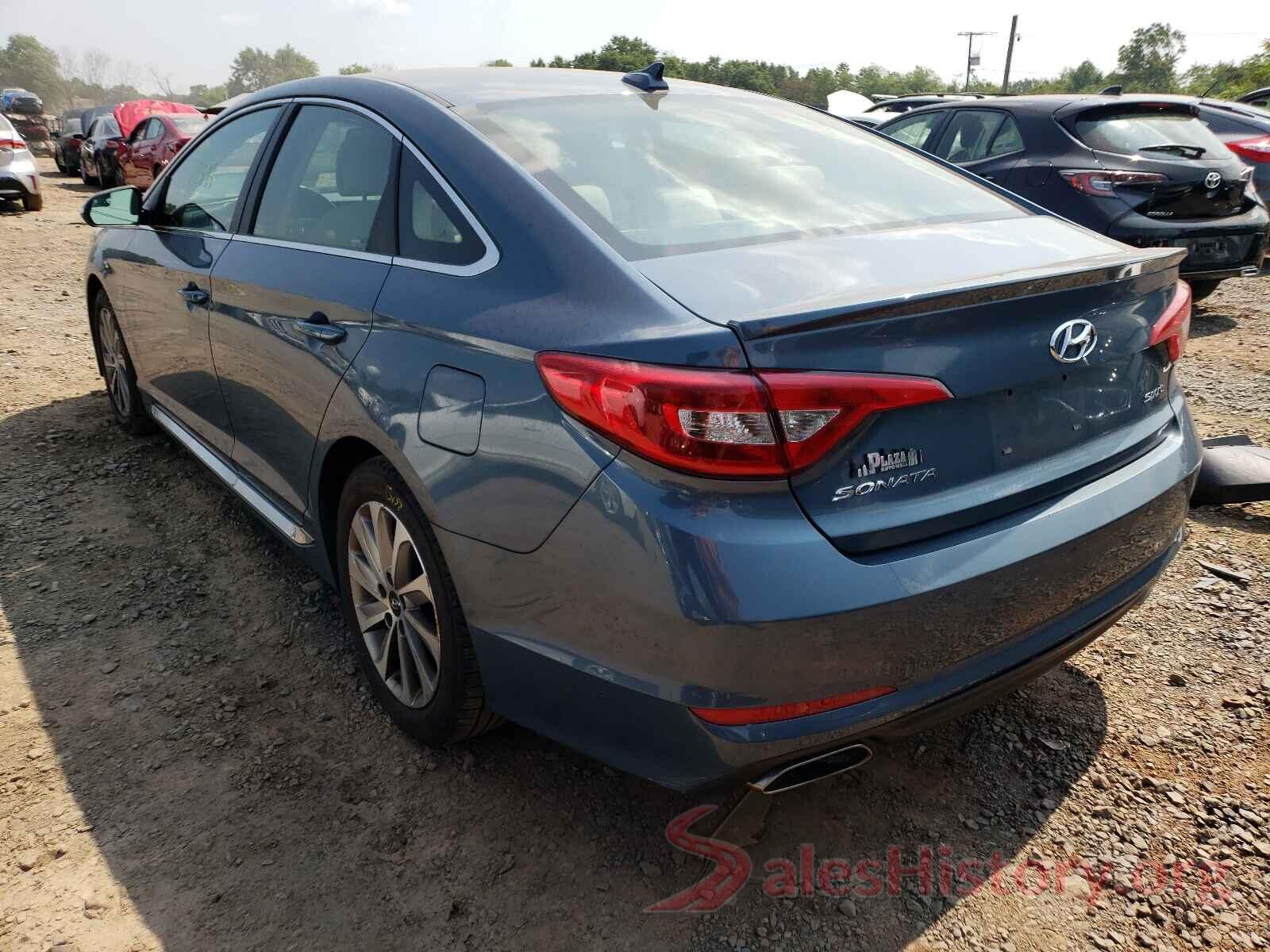 5NPE34AF2HH507651 2017 HYUNDAI SONATA