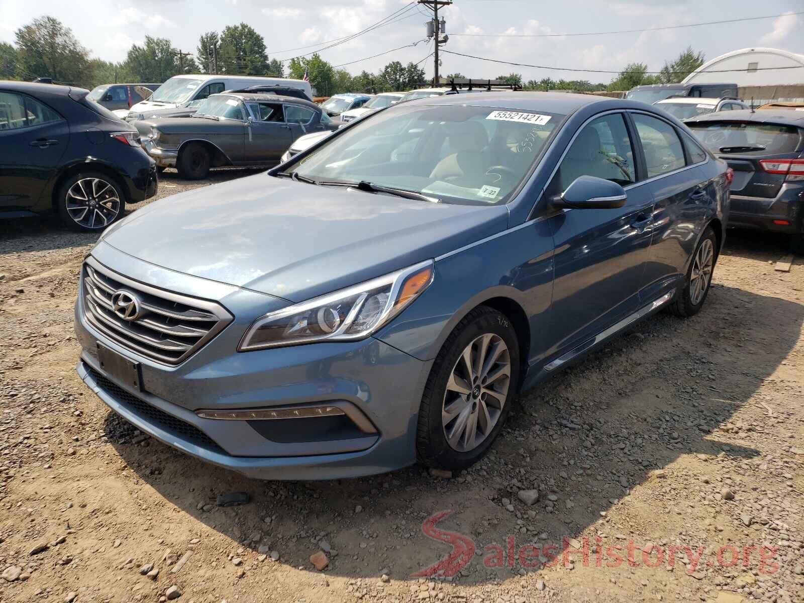 5NPE34AF2HH507651 2017 HYUNDAI SONATA