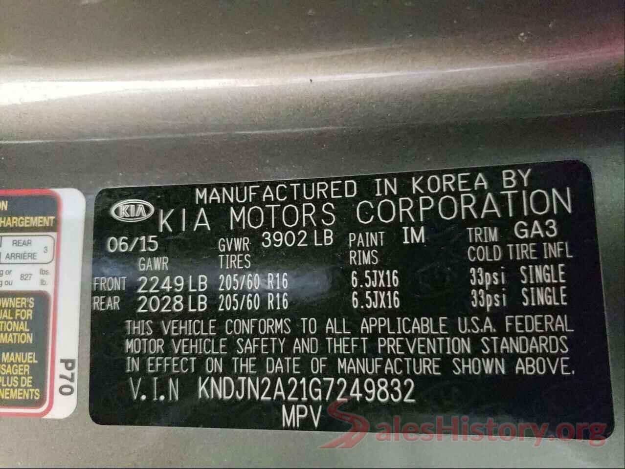 KNDJN2A21G7249832 2016 KIA SOUL