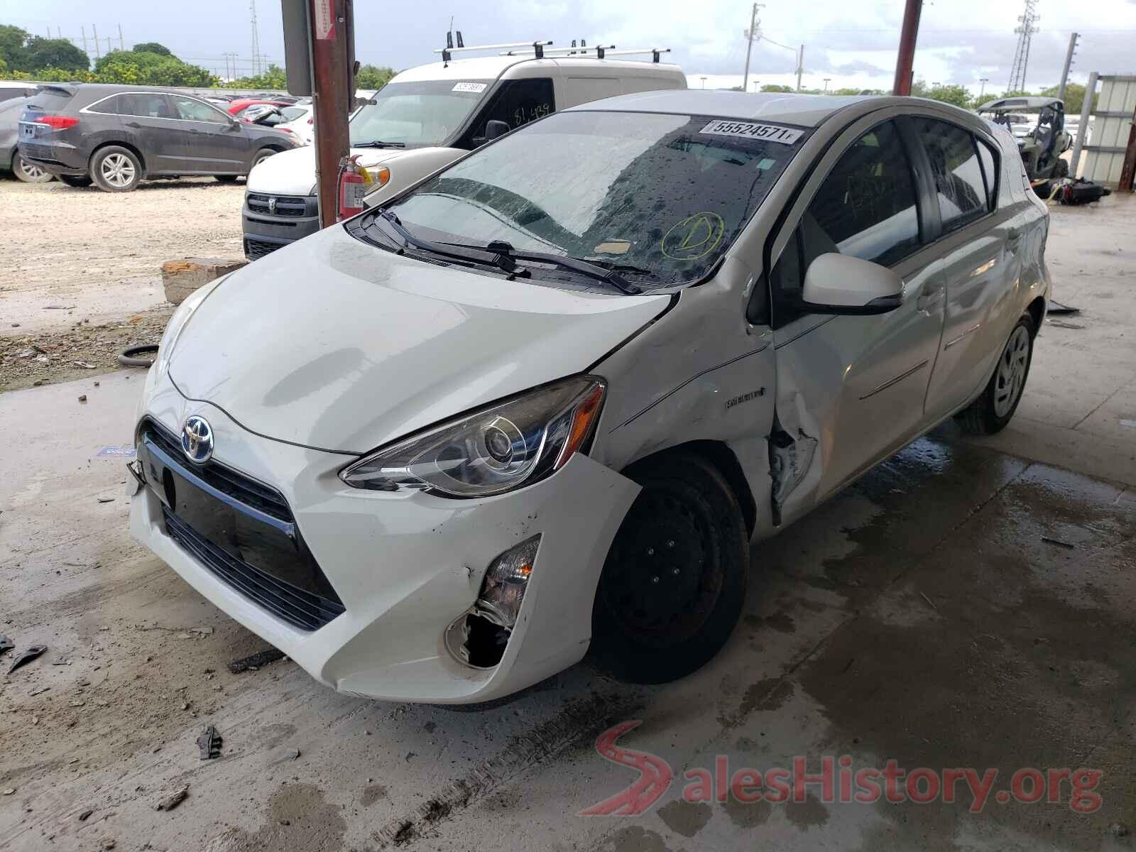 JTDKDTB35G1117101 2016 TOYOTA PRIUS