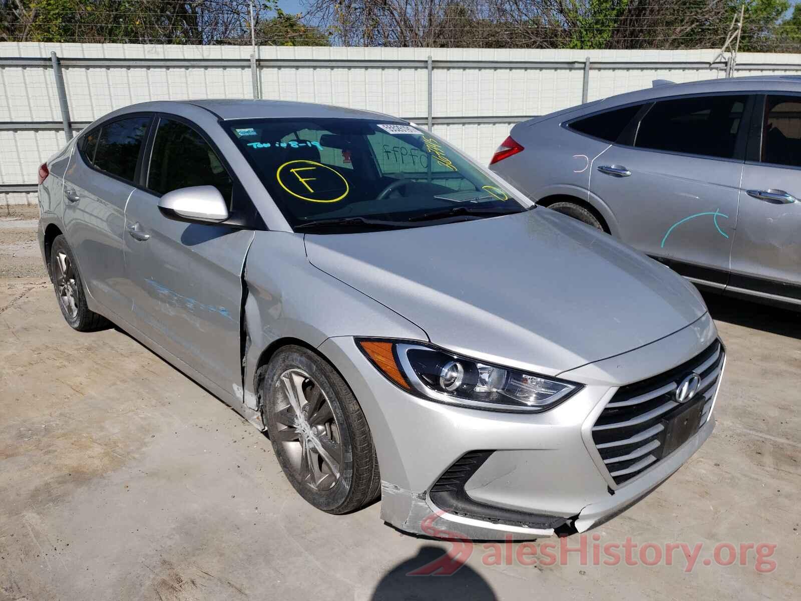 5NPD84LF6JH367345 2018 HYUNDAI ELANTRA