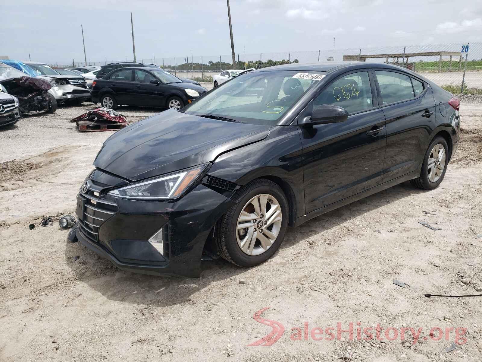 5NPD84LF4KH459023 2019 HYUNDAI ELANTRA