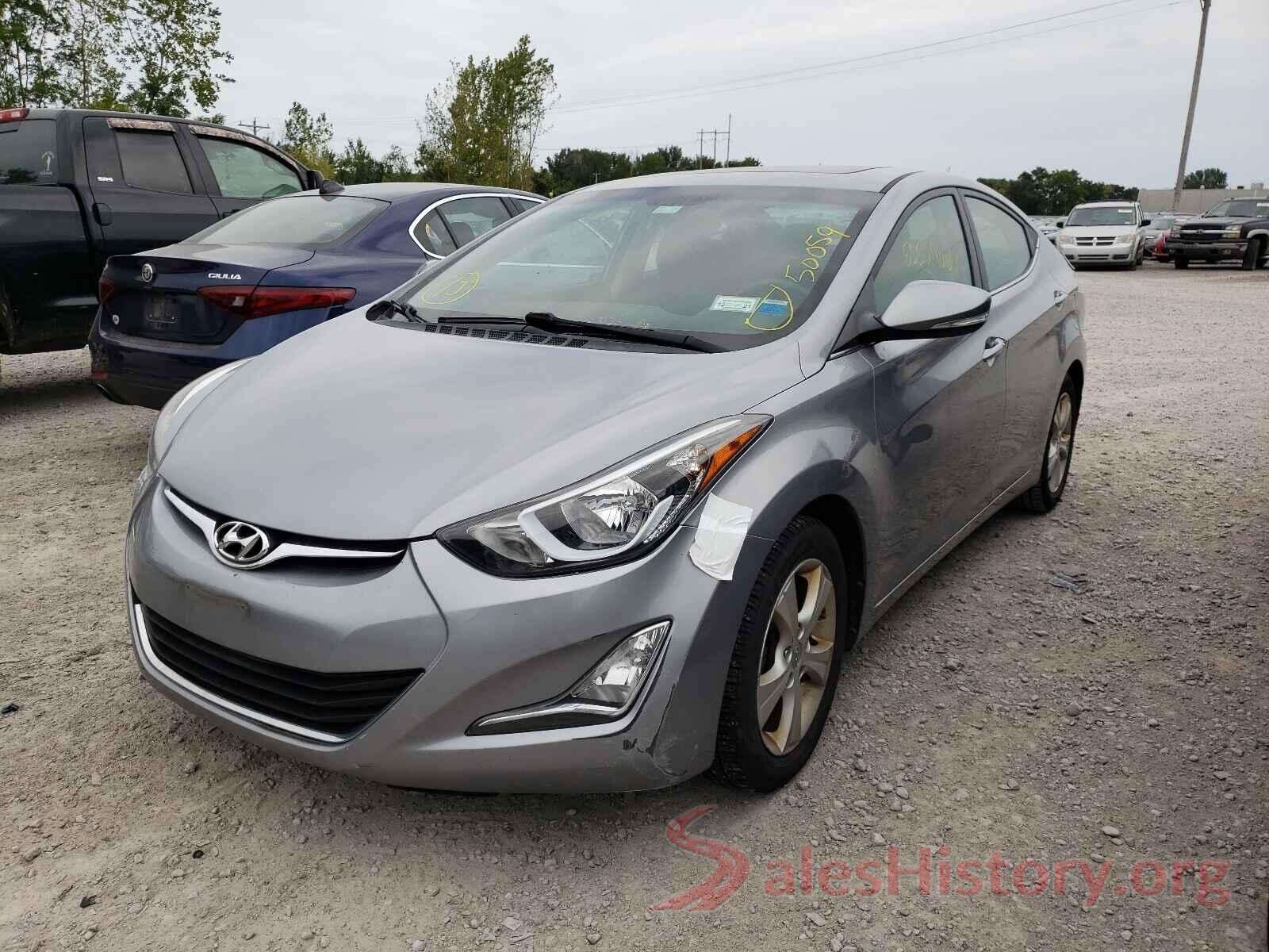 5NPDH4AE5GH767951 2016 HYUNDAI ELANTRA