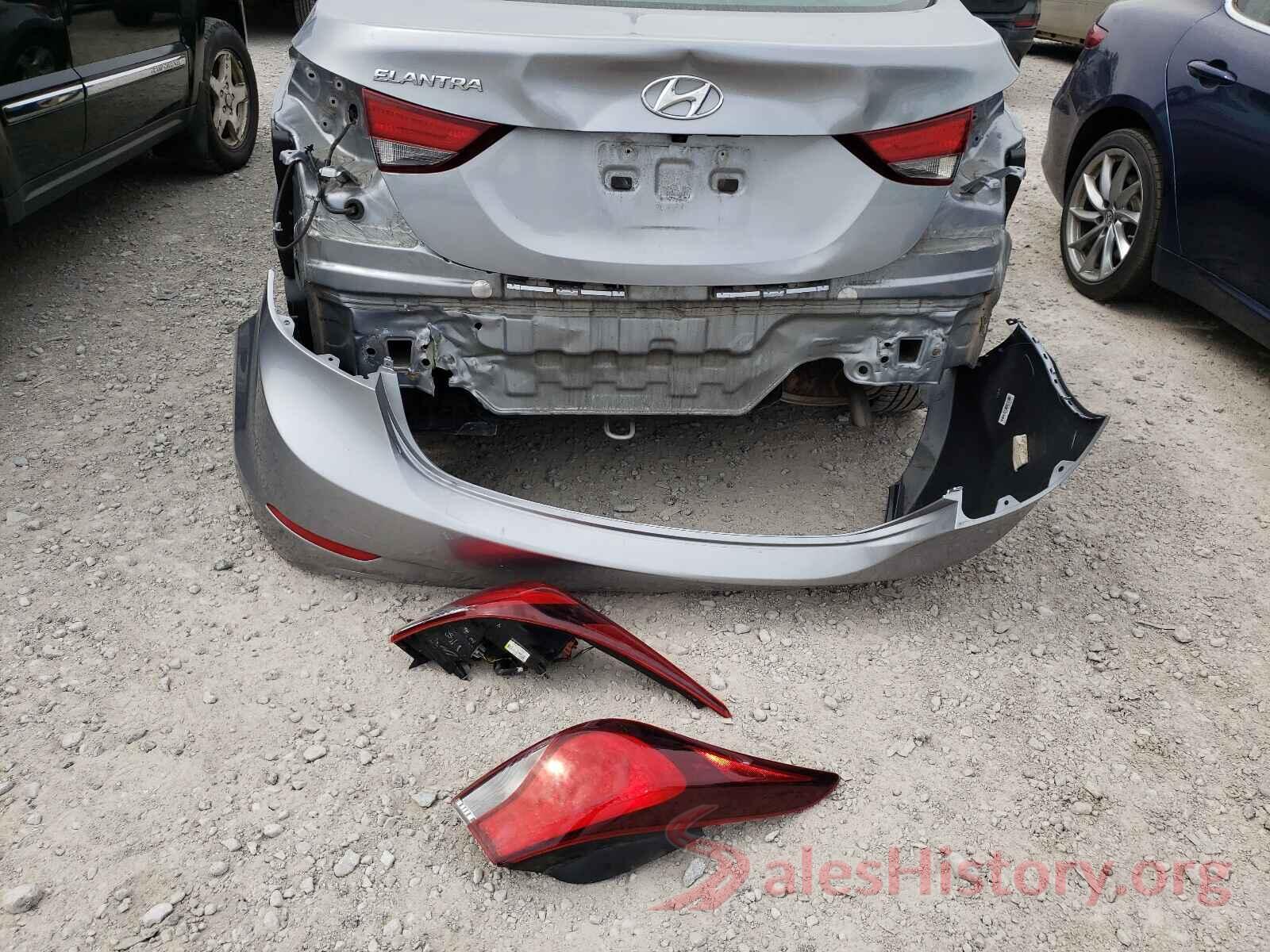 5NPDH4AE5GH767951 2016 HYUNDAI ELANTRA