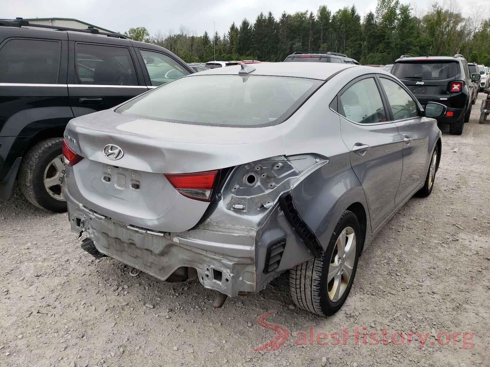 5NPDH4AE5GH767951 2016 HYUNDAI ELANTRA