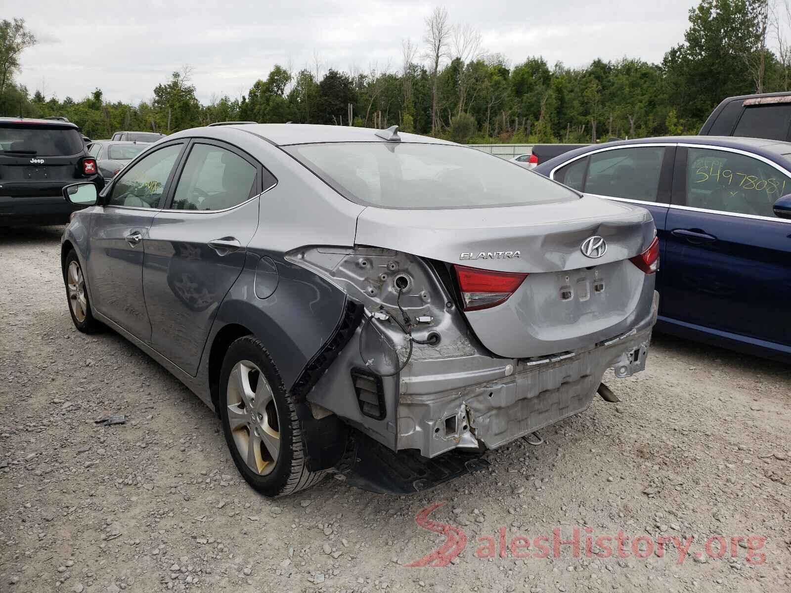 5NPDH4AE5GH767951 2016 HYUNDAI ELANTRA