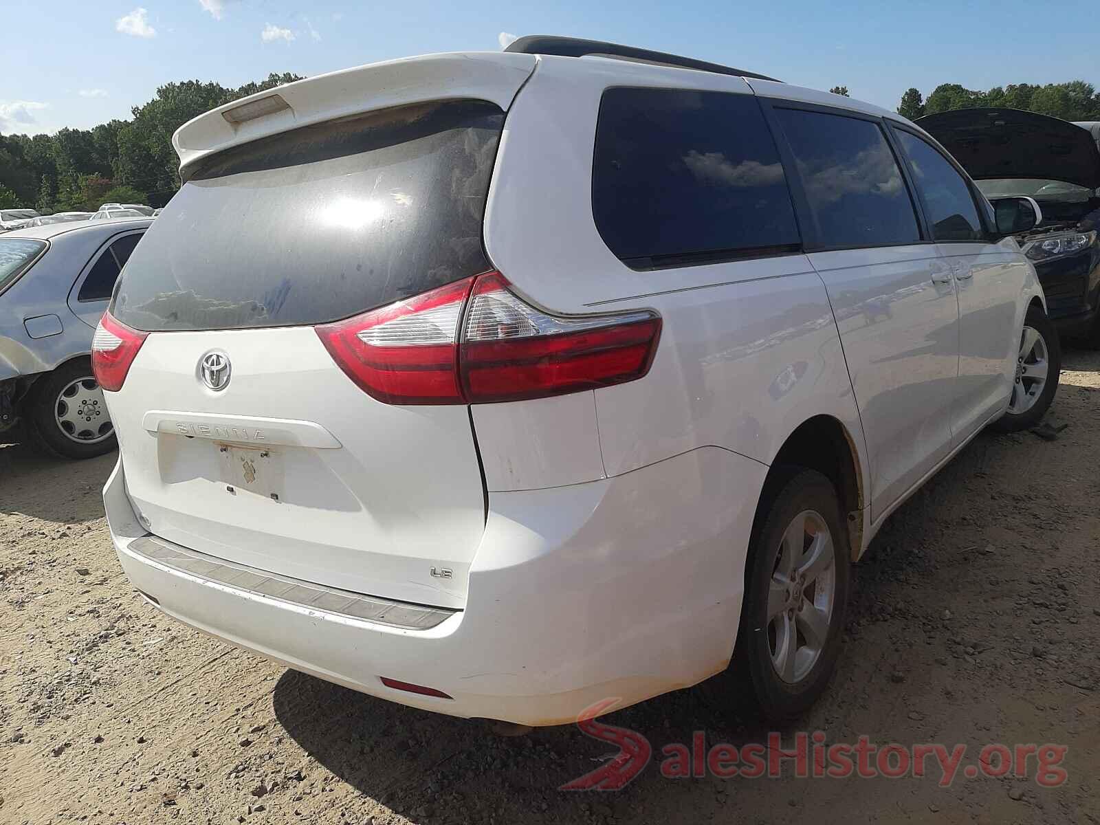 5TDKK3DC4GS738318 2016 TOYOTA SIENNA