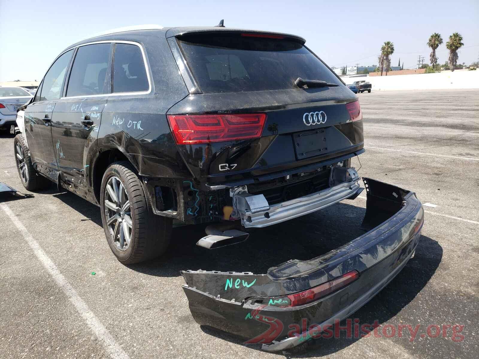 WA1AAAF75KD007656 2019 AUDI Q7