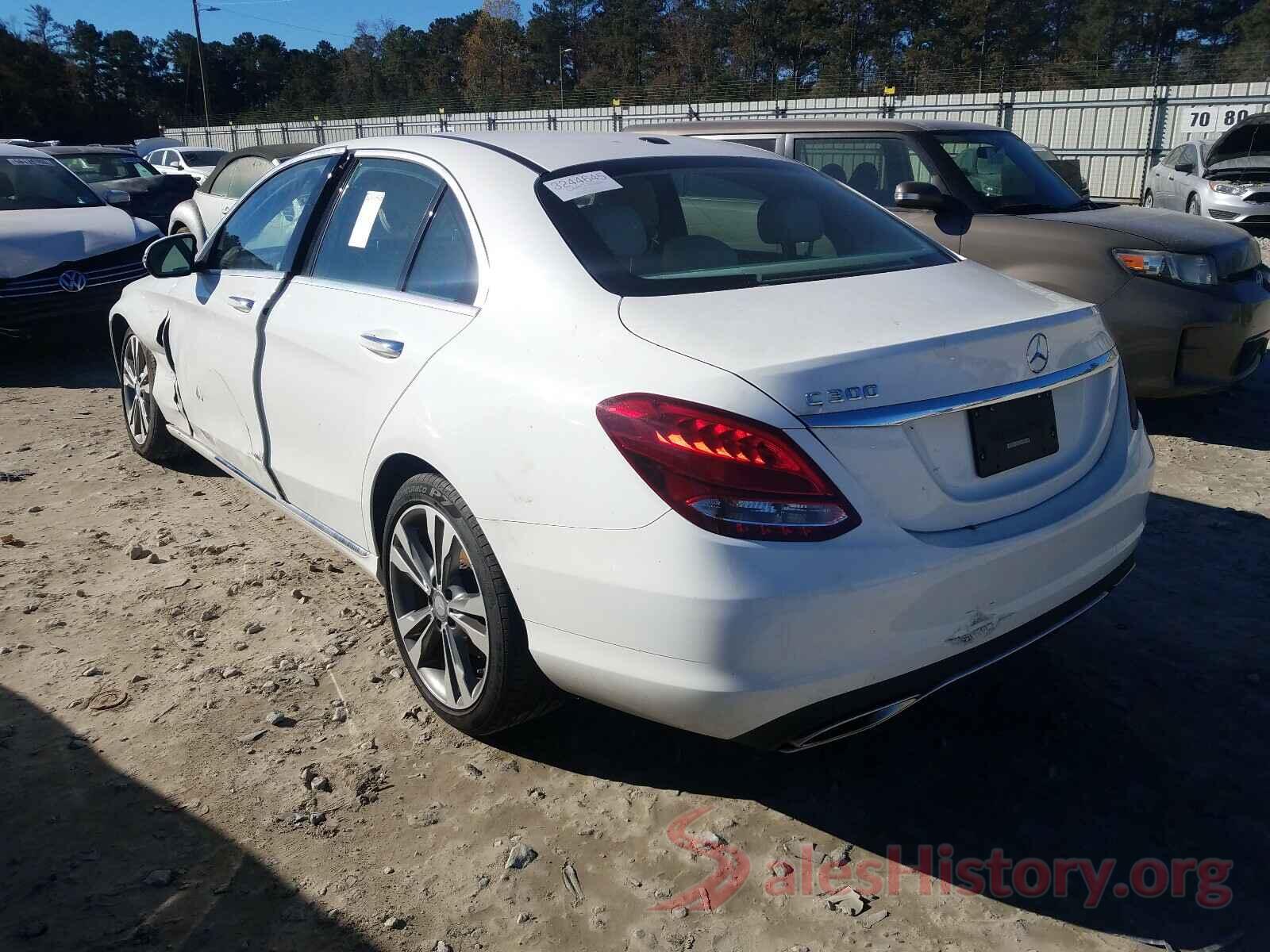 55SWF4JB2GU125107 2016 MERCEDES-BENZ C CLASS