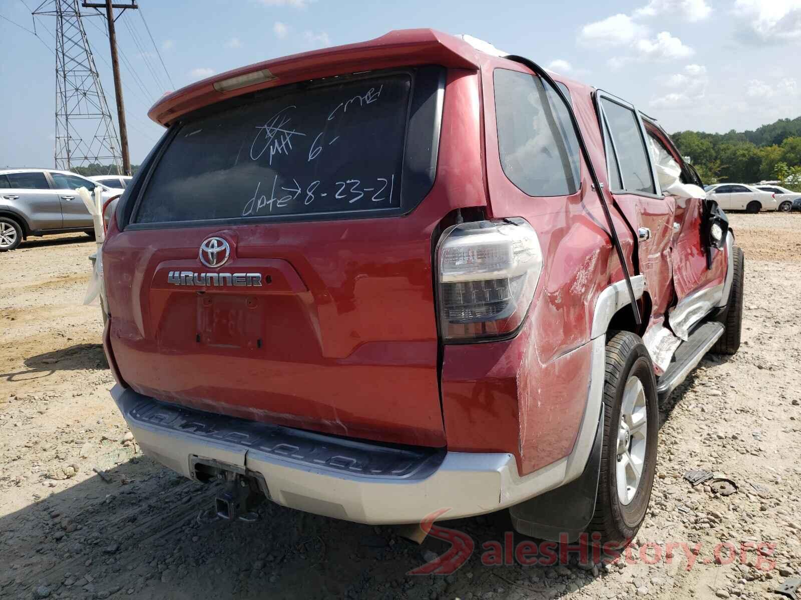 JTEZU5JR9G5110639 2016 TOYOTA 4RUNNER