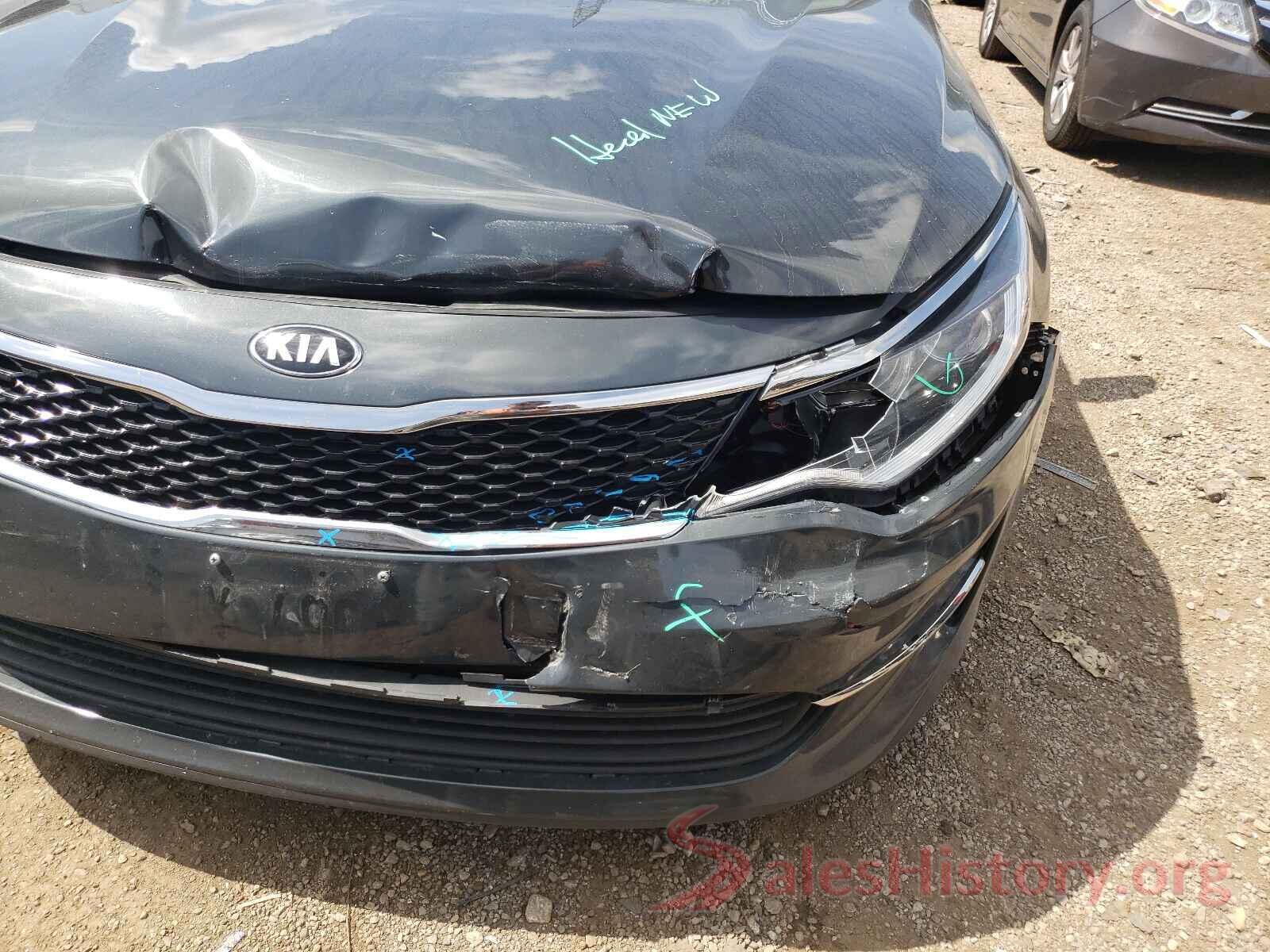 5XXGT4L37GG023741 2016 KIA OPTIMA