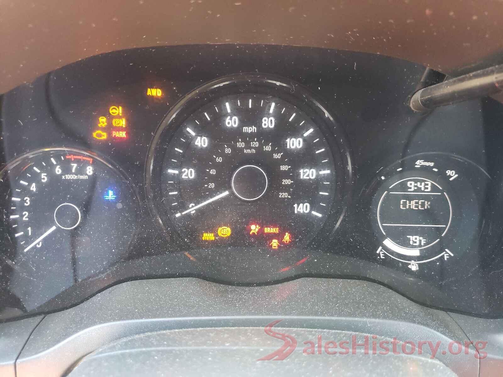 3CZRU6H79HM732145 2017 HONDA HR-V