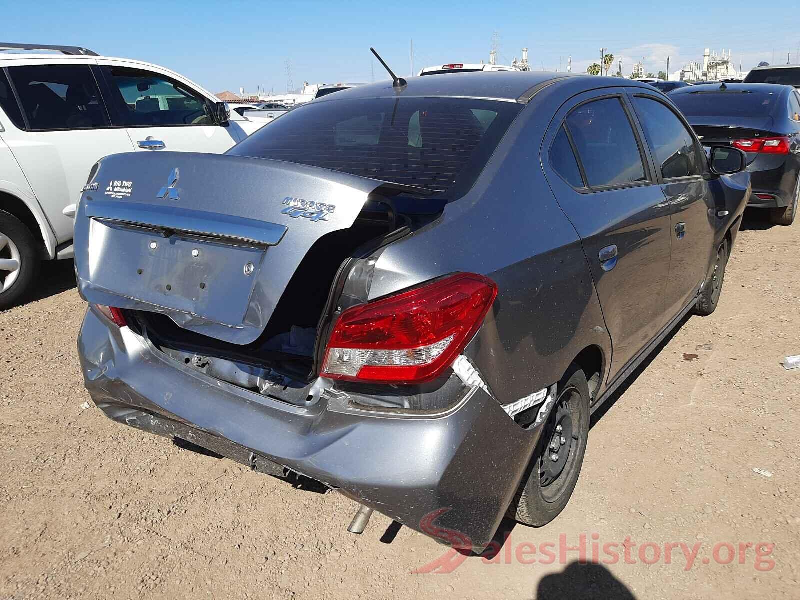 ML32F3FJ3KHF09440 2019 MITSUBISHI MIRAGE