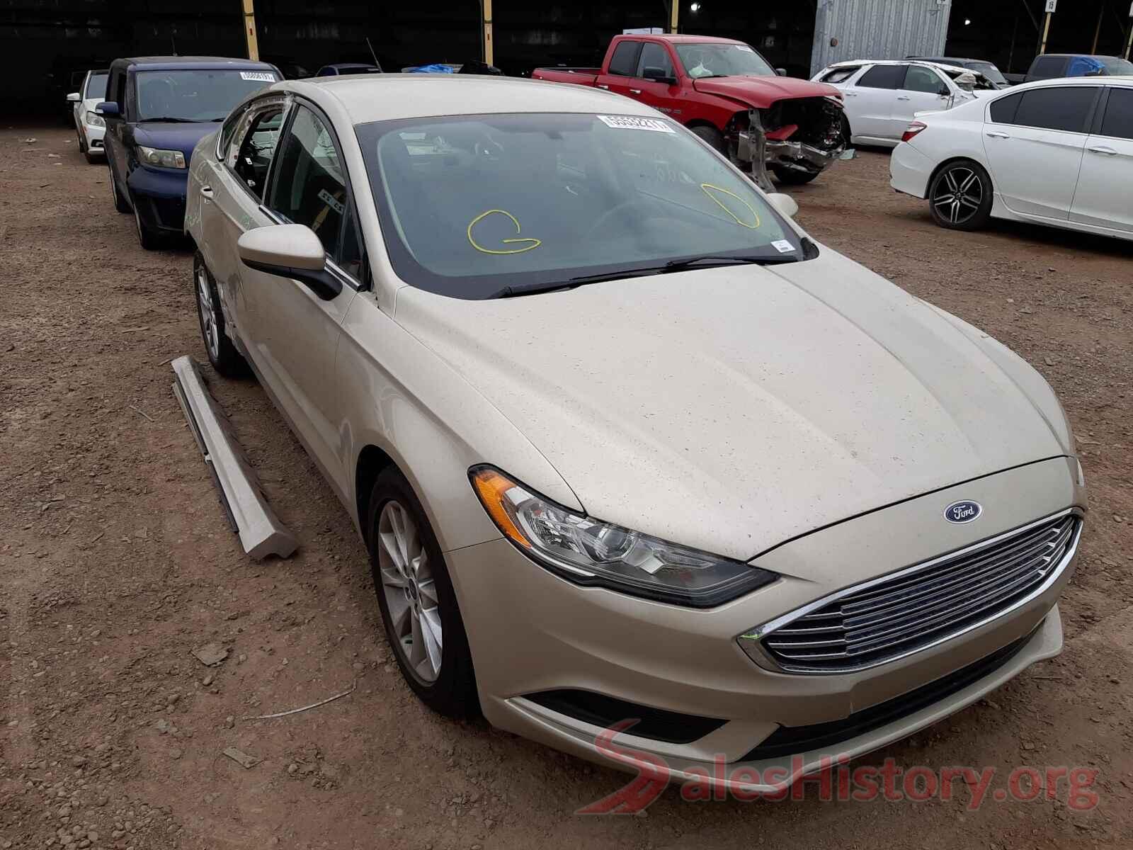 3FA6P0HD4HR368406 2017 FORD FUSION