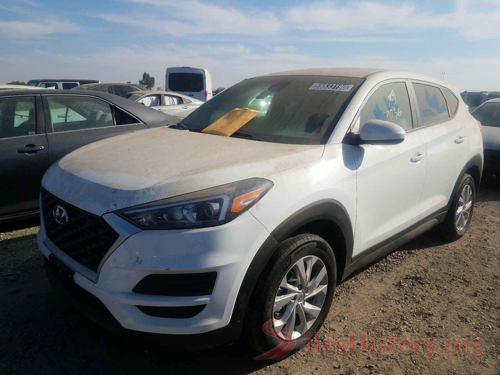 KM8J2CA45LU190257 2020 HYUNDAI TUCSON