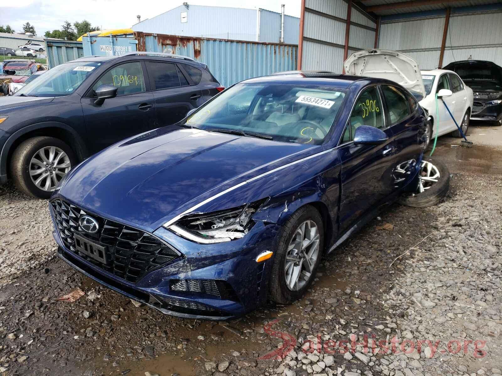 5NPEF4JAXLH012280 2020 HYUNDAI SONATA