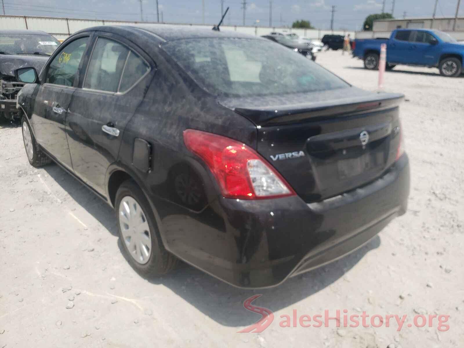 3N1CN7AP6KL865695 2019 NISSAN VERSA