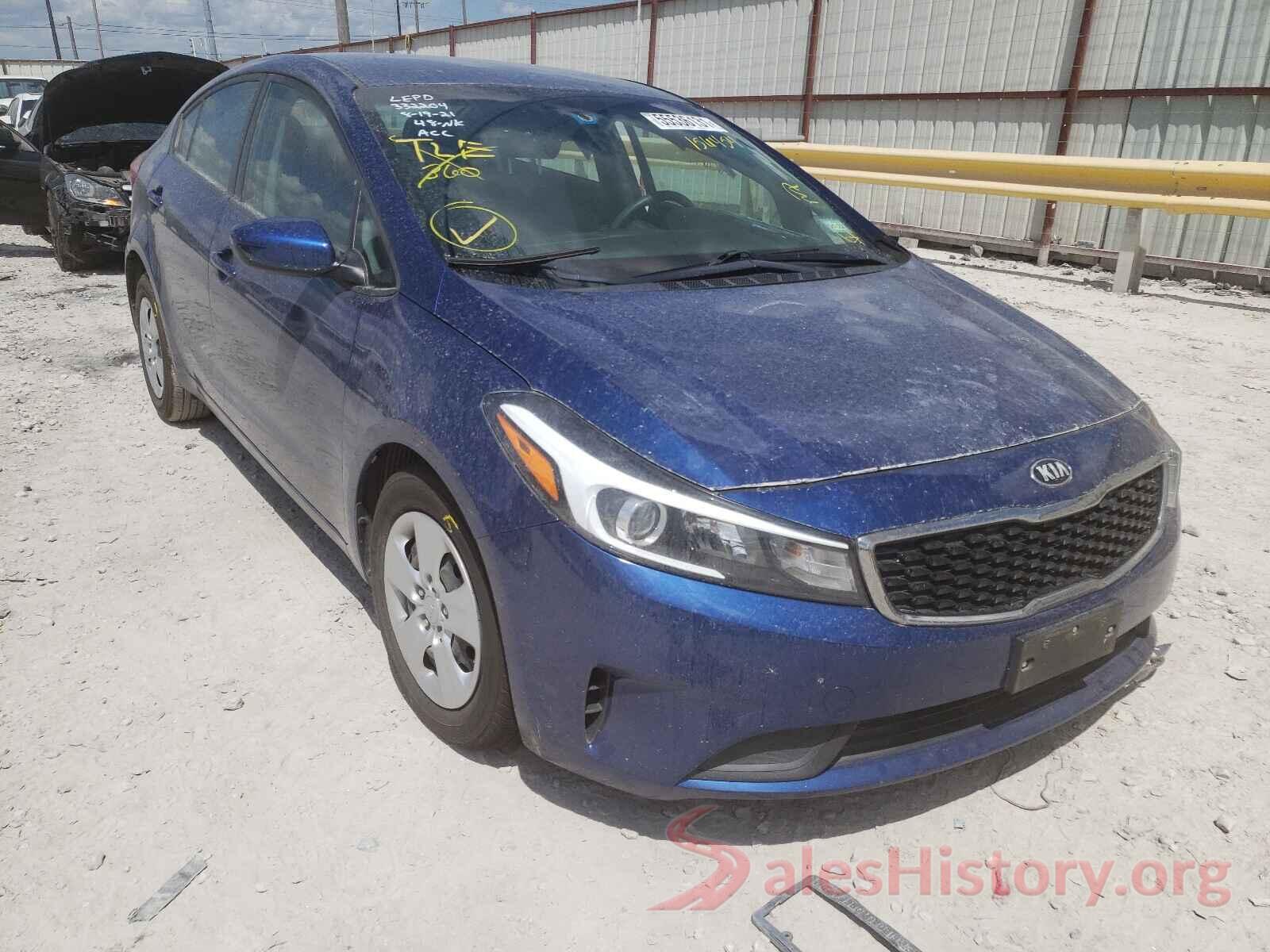 3KPFK4A72HE156454 2017 KIA FORTE