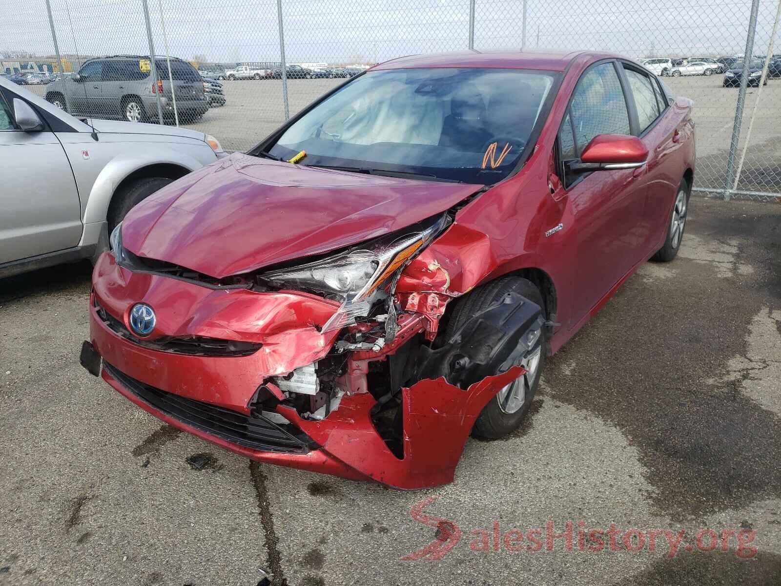 JTDKBRFU3J3588607 2018 TOYOTA PRIUS