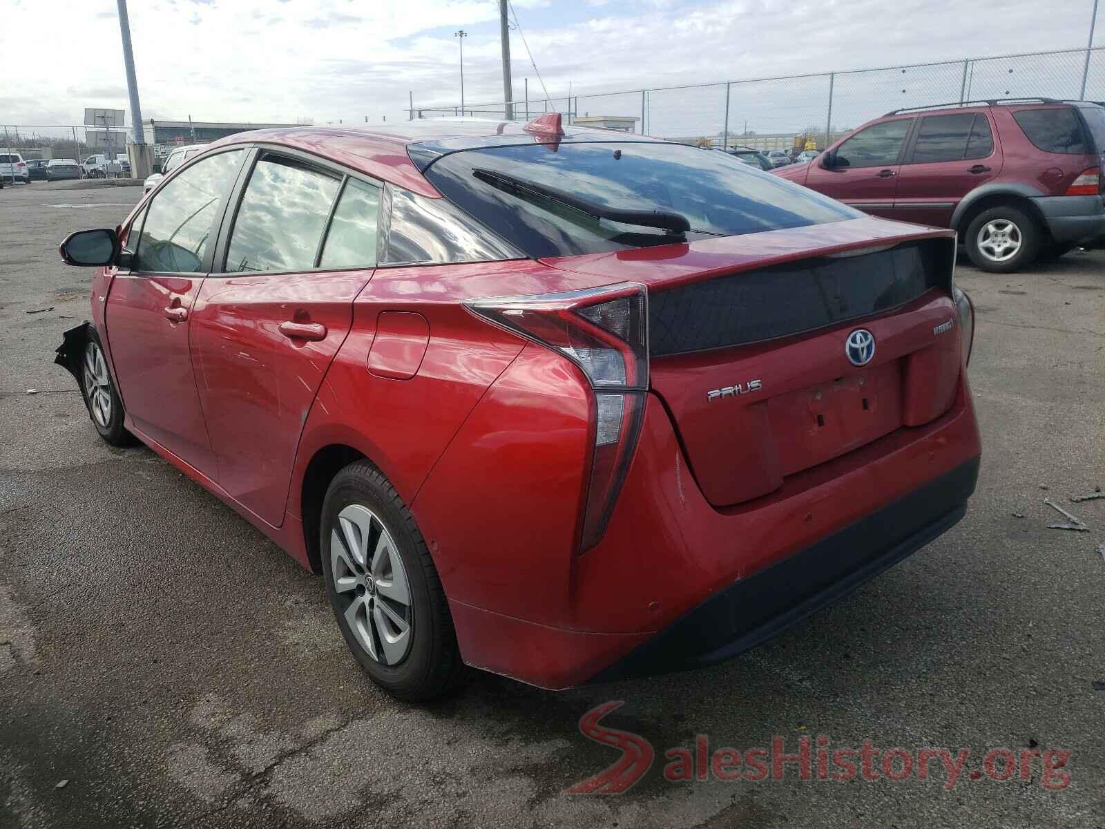 JTDKBRFU3J3588607 2018 TOYOTA PRIUS