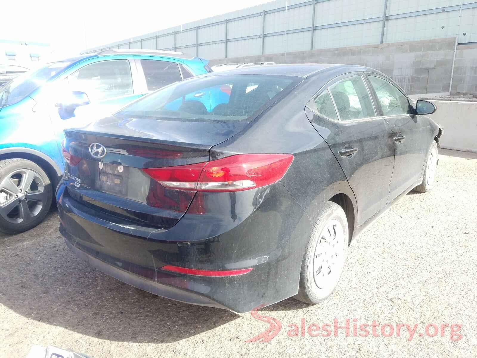 5NPD74LF1JH354280 2018 HYUNDAI ELANTRA