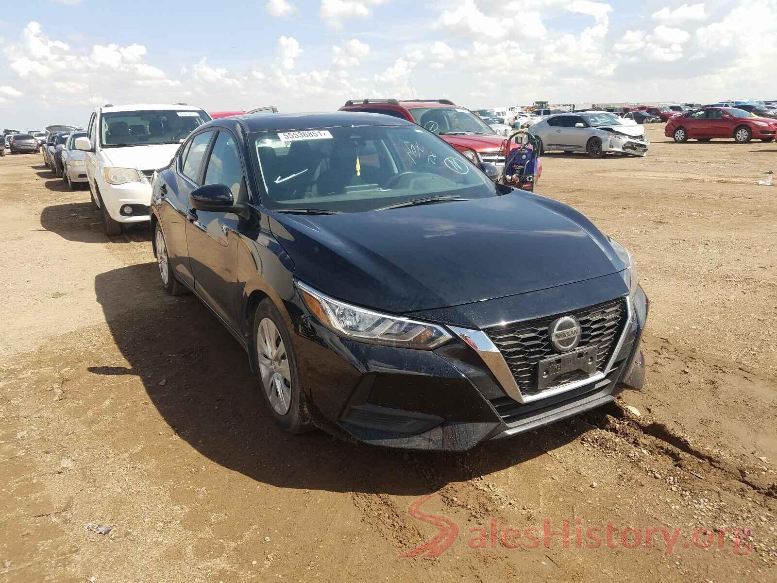 3N1AB8BV2LY242887 2020 NISSAN SENTRA