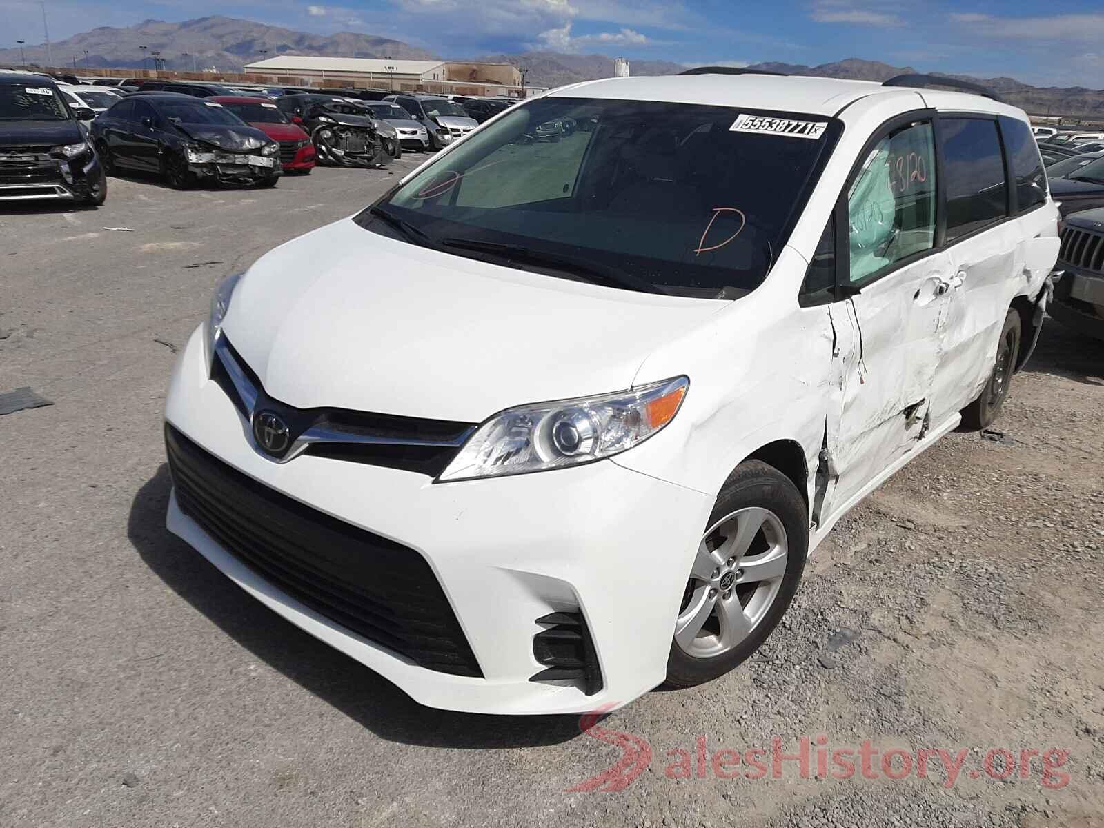 5TDKZ3DCXLS065038 2020 TOYOTA SIENNA