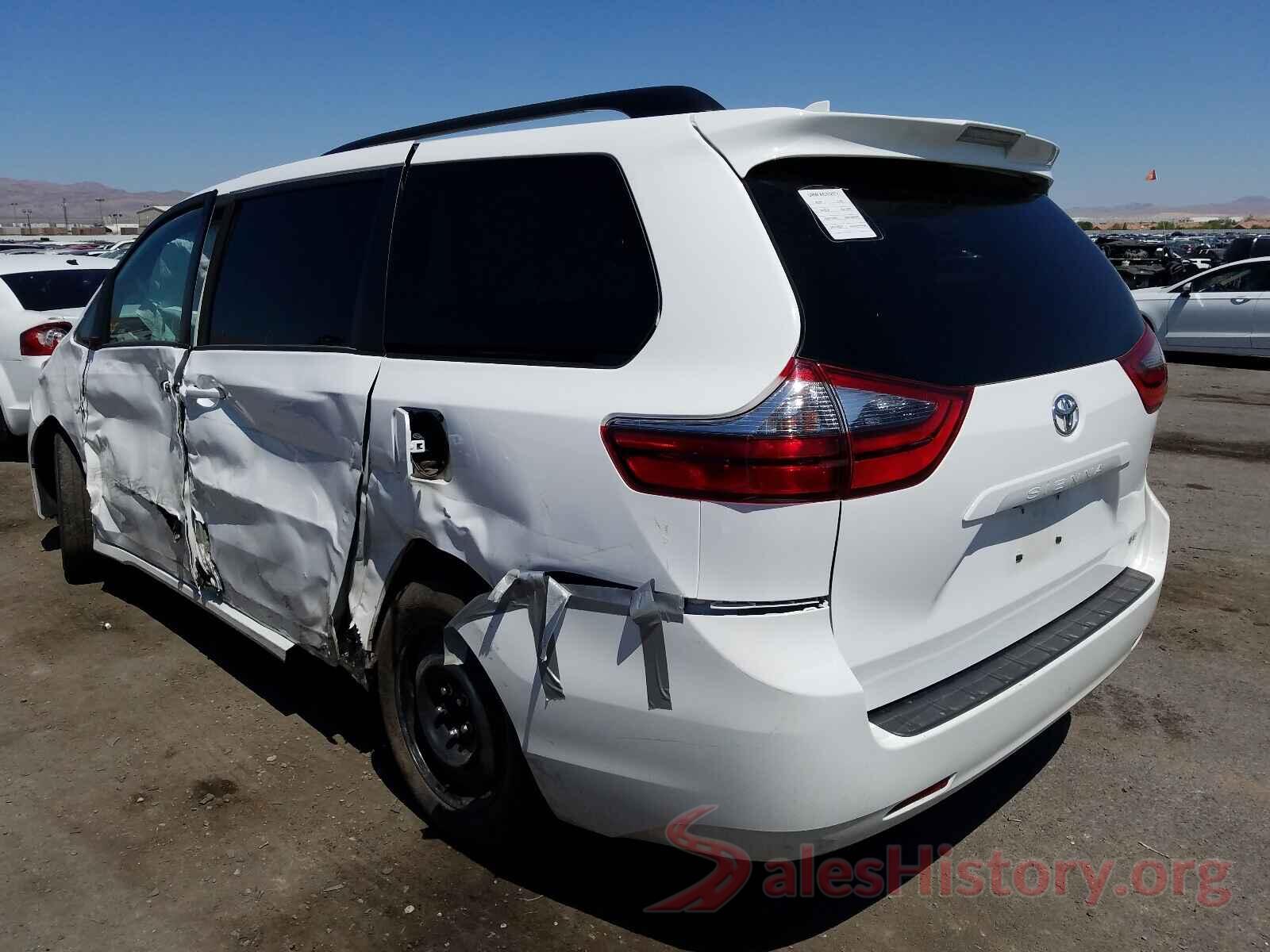 5TDKZ3DCXLS065038 2020 TOYOTA SIENNA