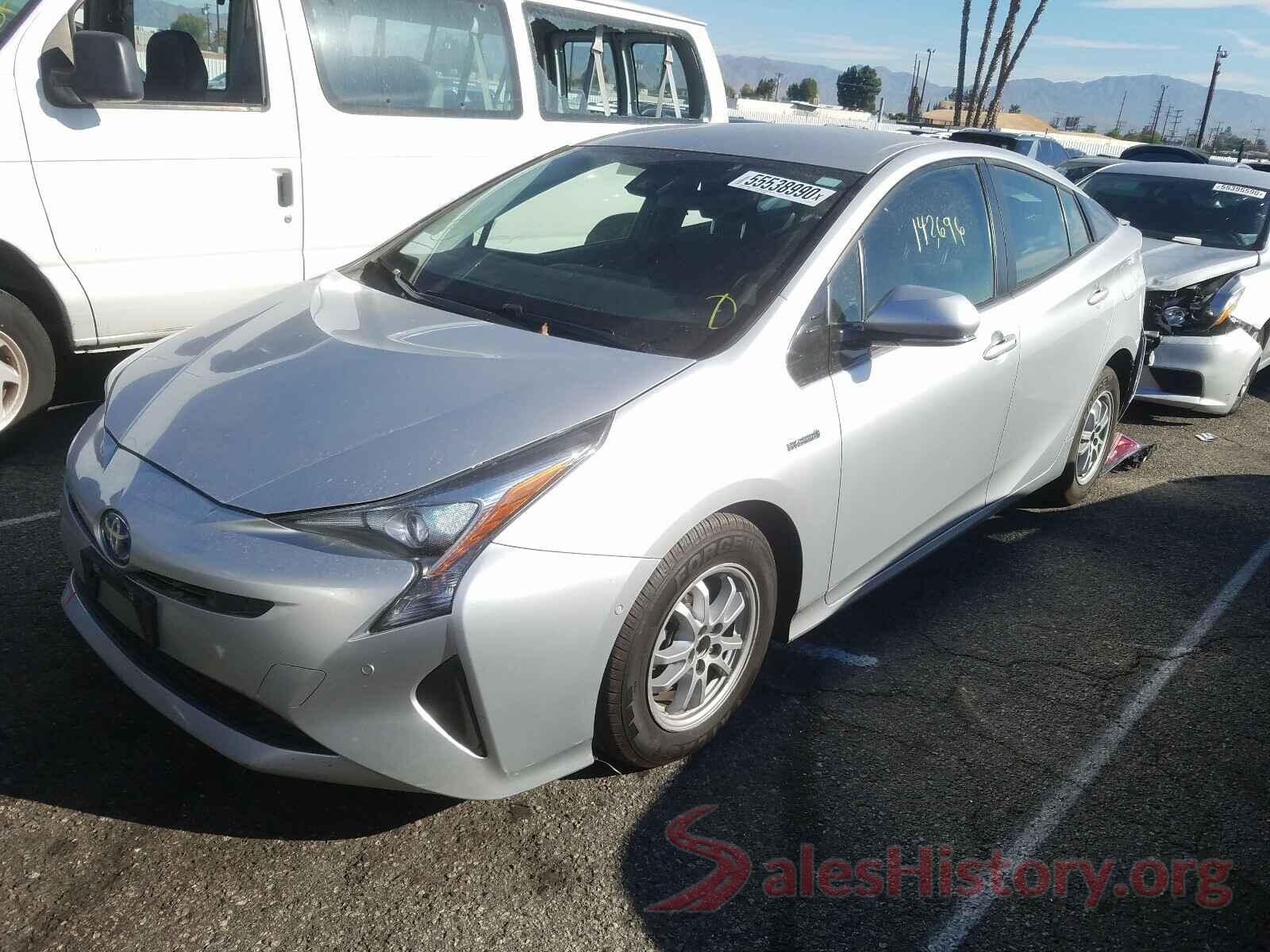 JTDKBRFU8J3074199 2018 TOYOTA PRIUS