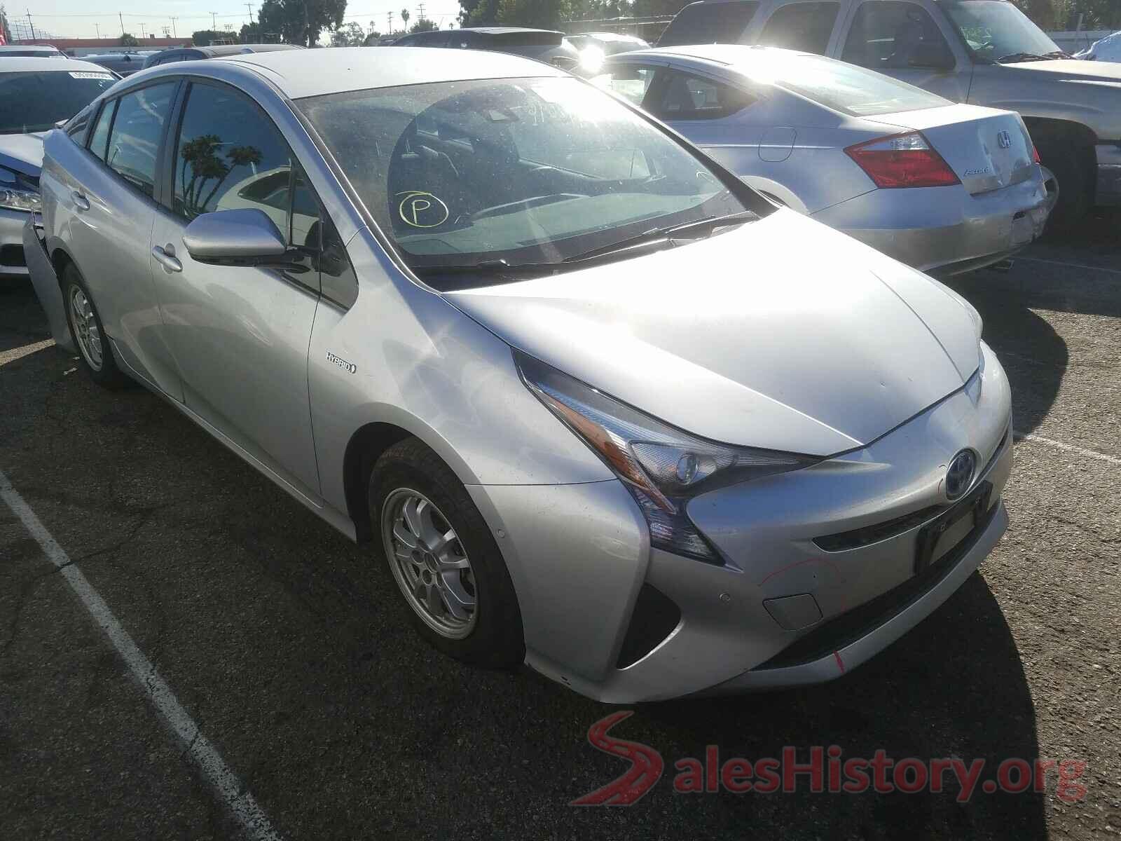 JTDKBRFU8J3074199 2018 TOYOTA PRIUS